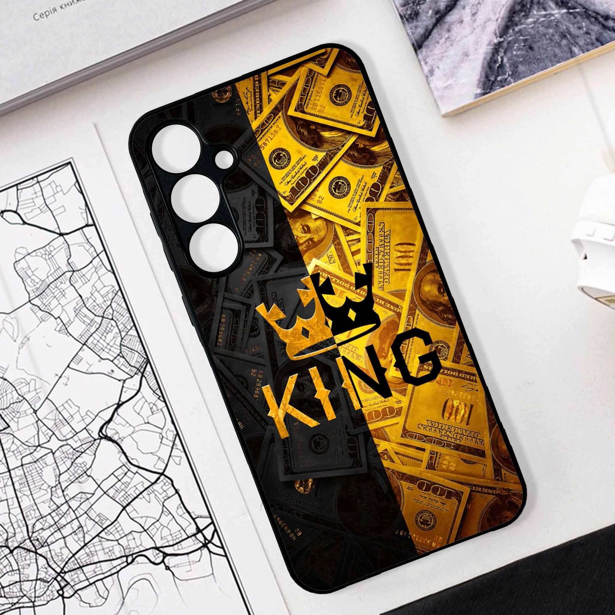 Samsung Galaxy S24 FE Design-133 Premium Glossy Phone Case