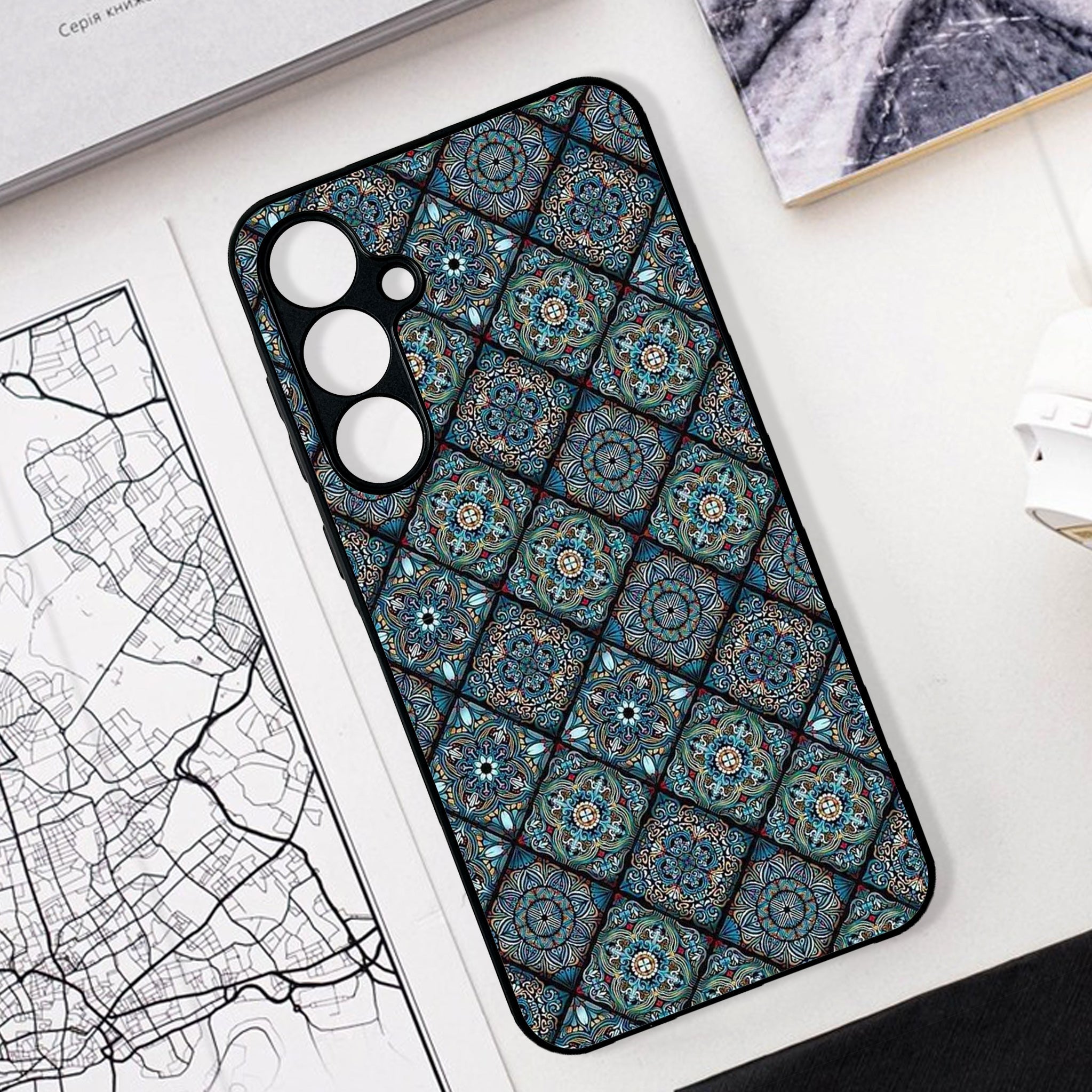 Samsung Galaxy S24 FE Design-155 Premium Glossy Phone Case