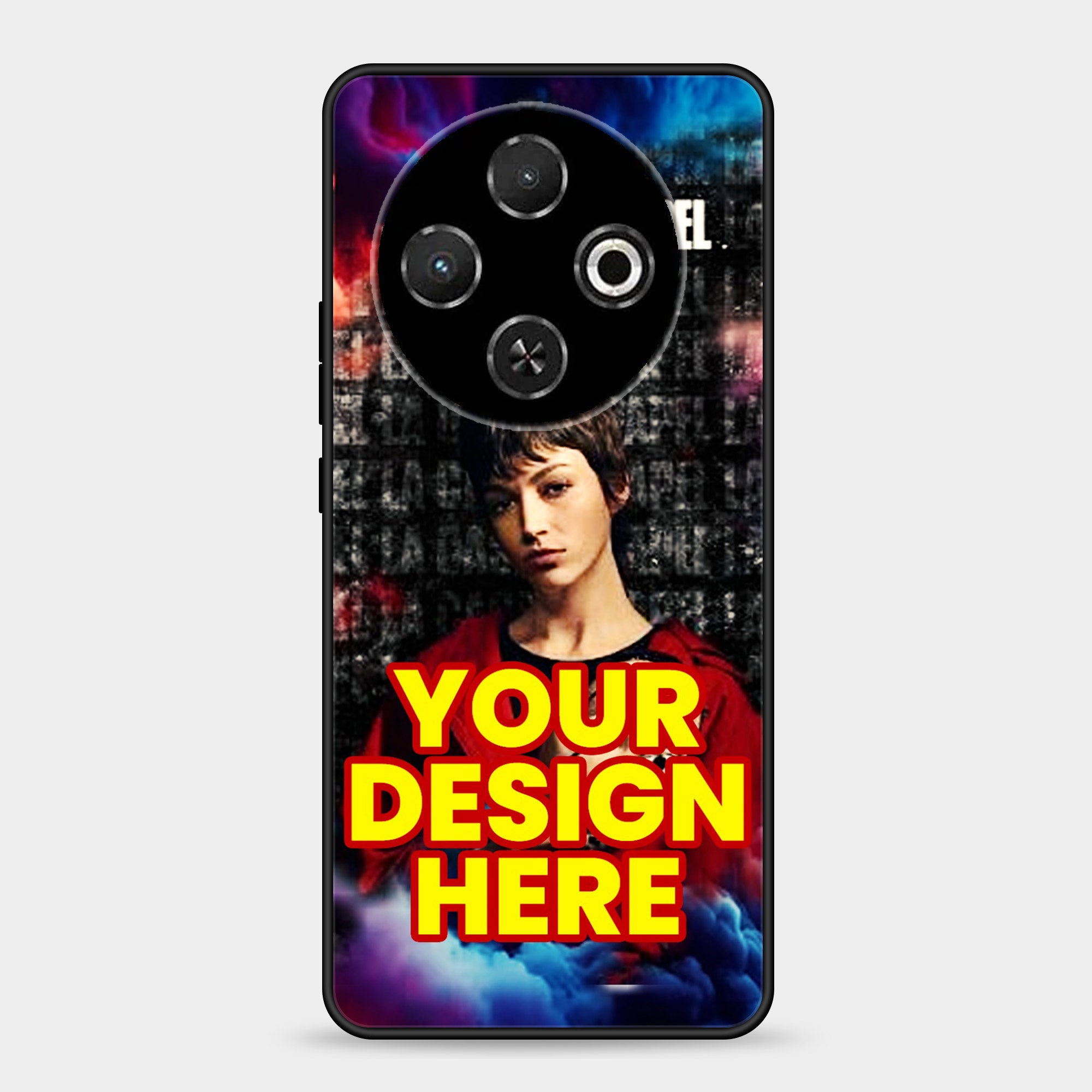 Tecno Spark 30C Customized Own Premium Glossy Phone Case