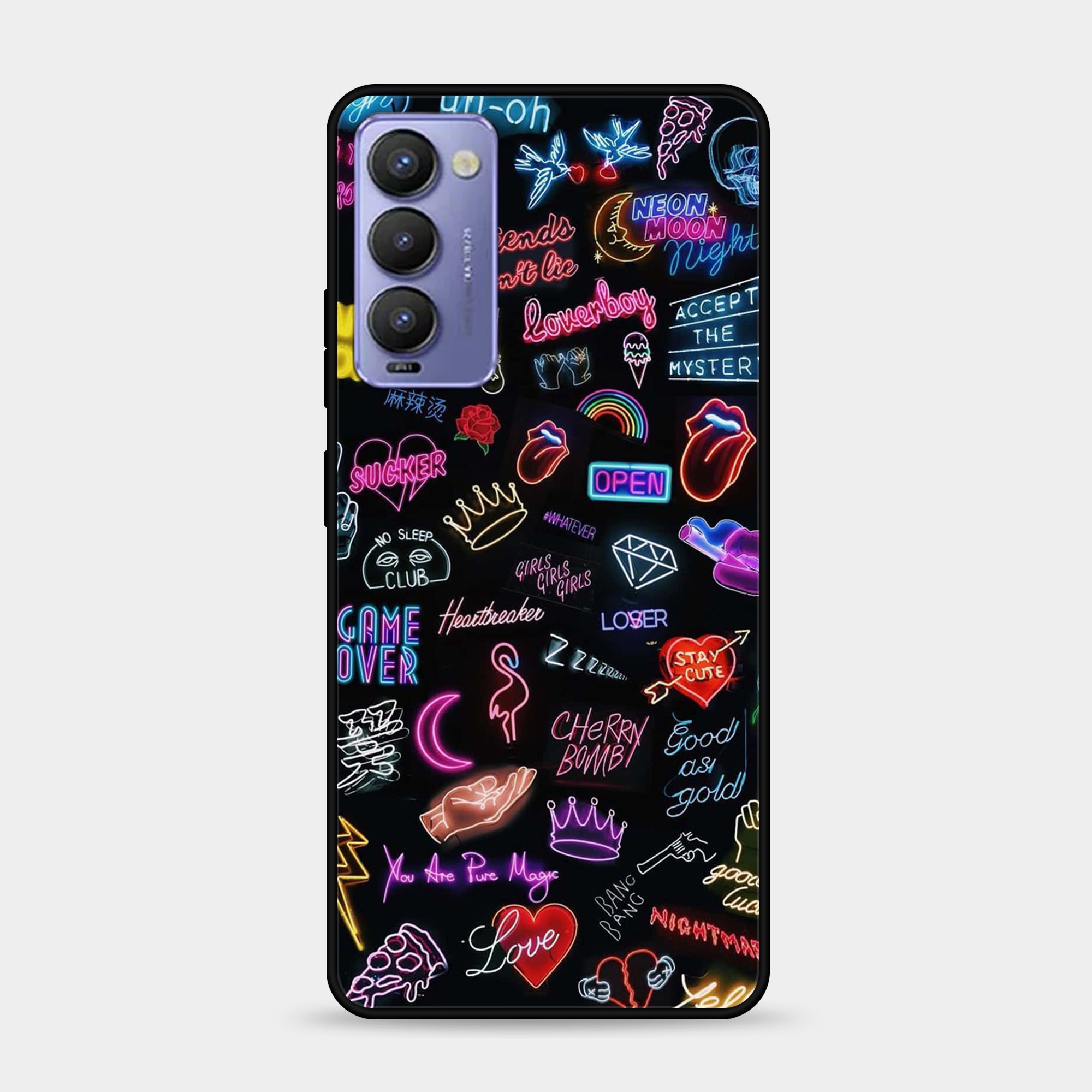 Tecno Camon 18T Design-074 Premium Glossy Phone Case