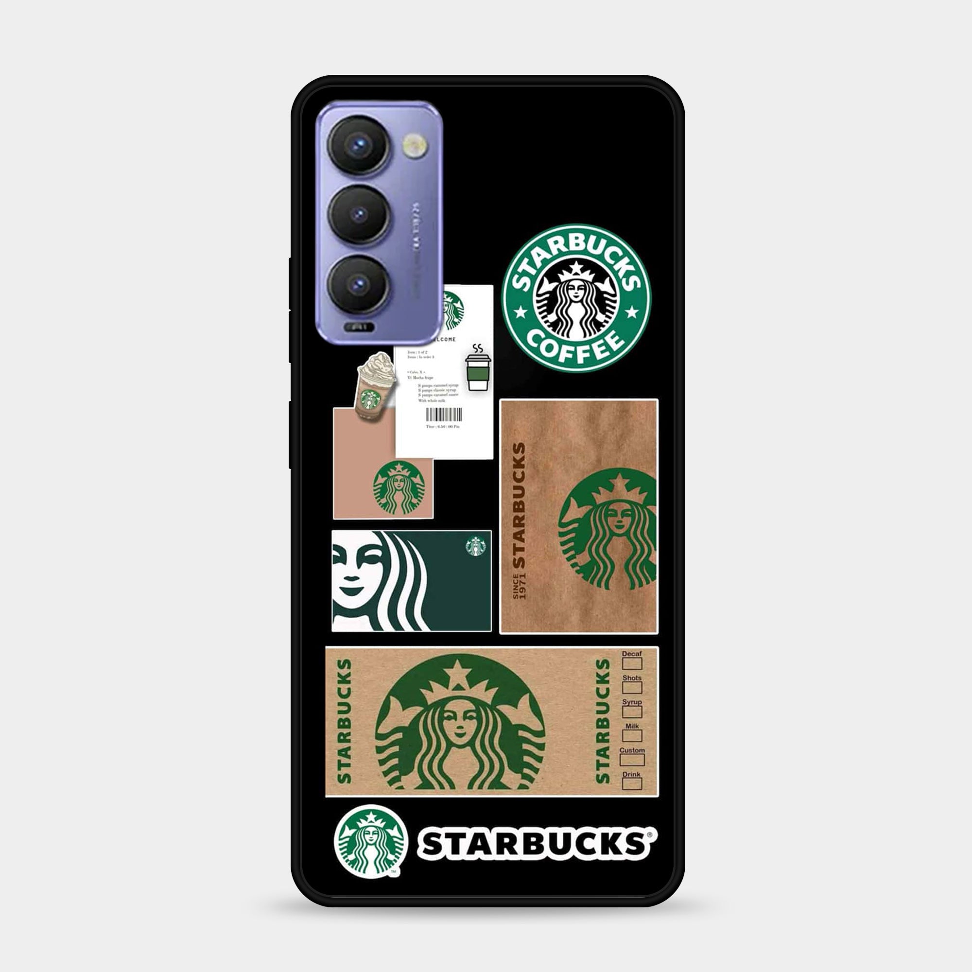 Tecno Camon 18 Premier Design-013 Premium Glossy Phone Case