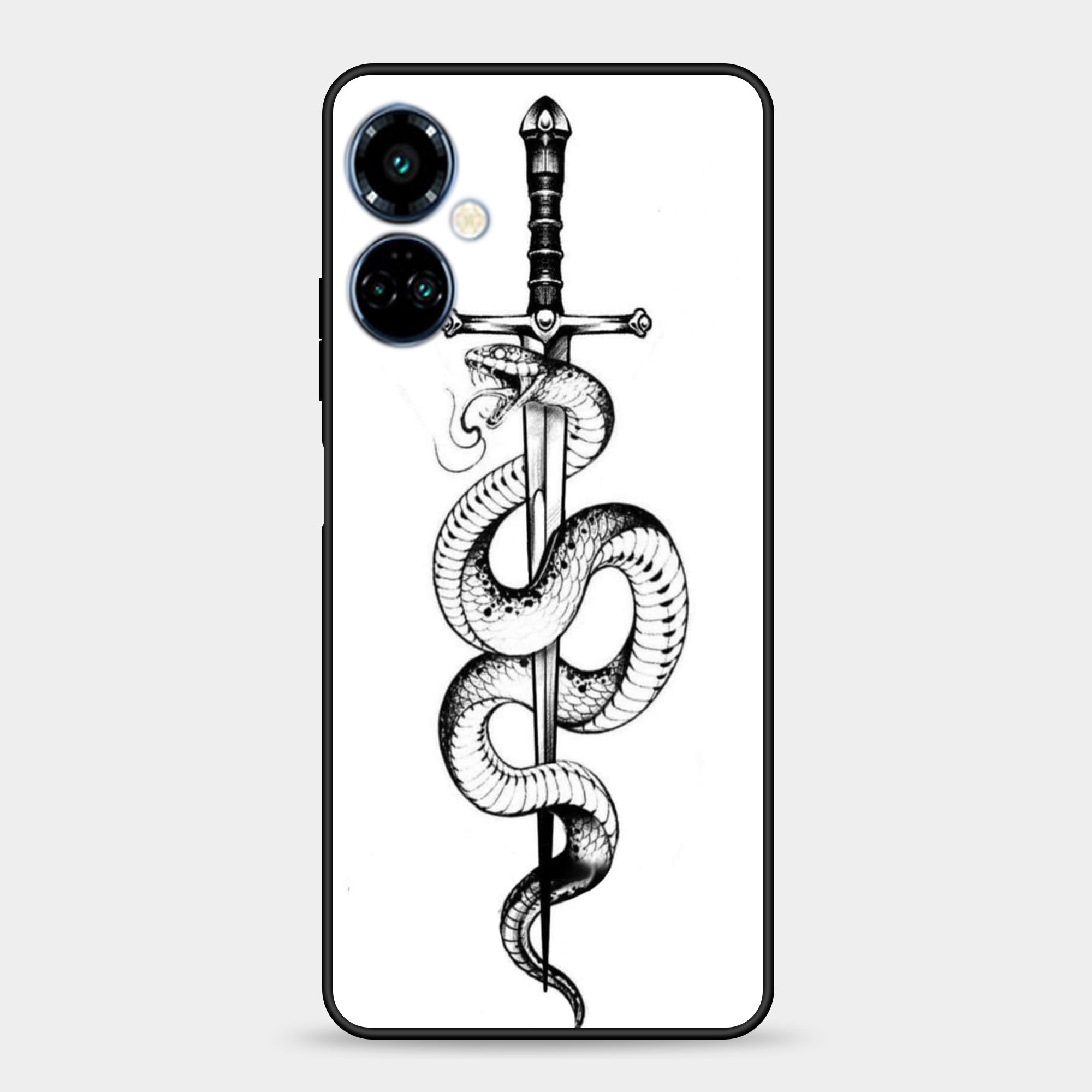 Tecno Camon 19 Pro Mondrian Design-136 Premium Glossy Phone Case