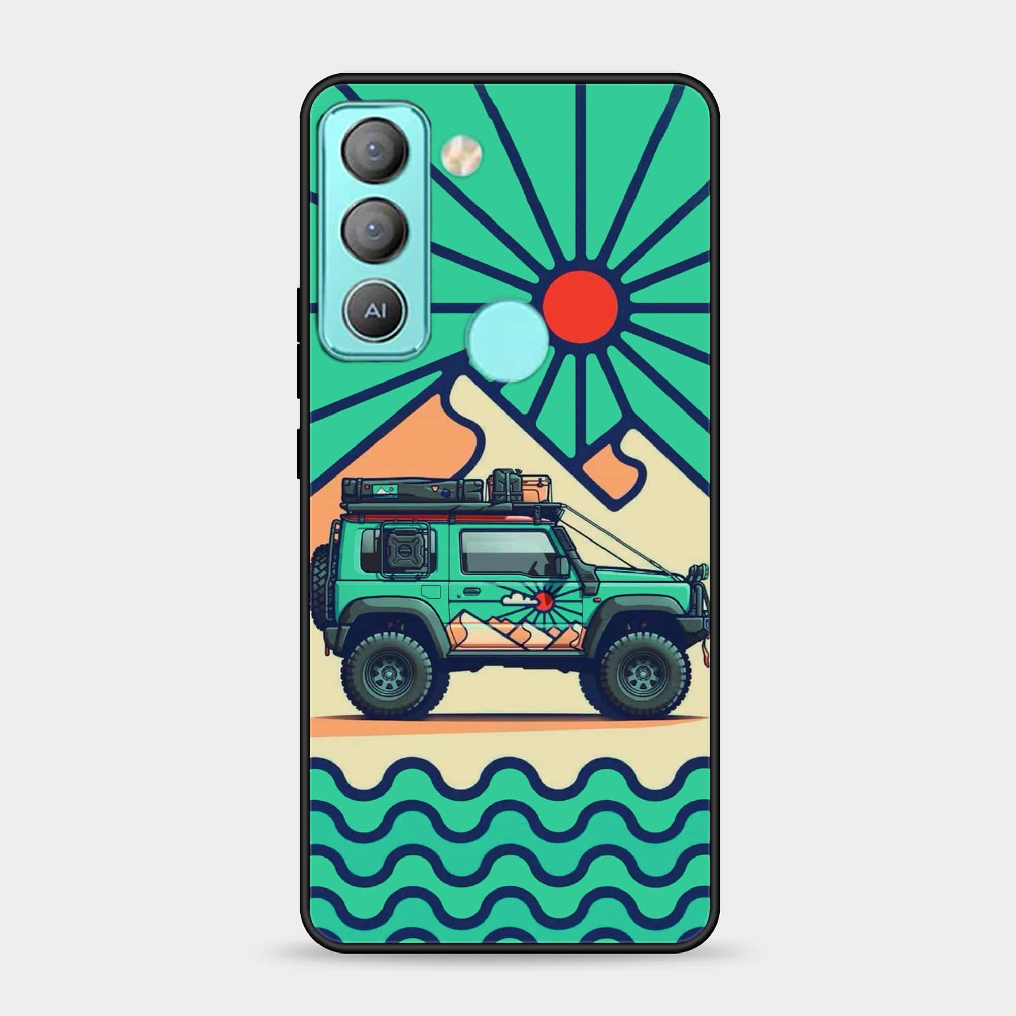 Tecno POP 5 LTE Design-153 Premium Glossy Phone Case