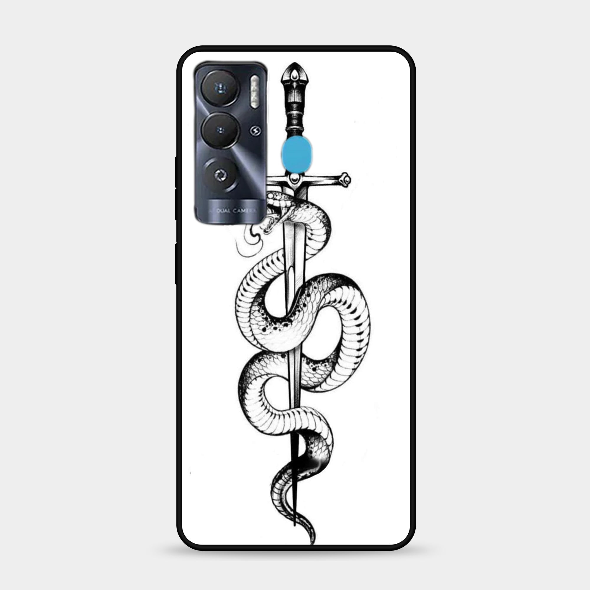 Tecno Pova Neo Design-136 Premium Glossy Phone Case