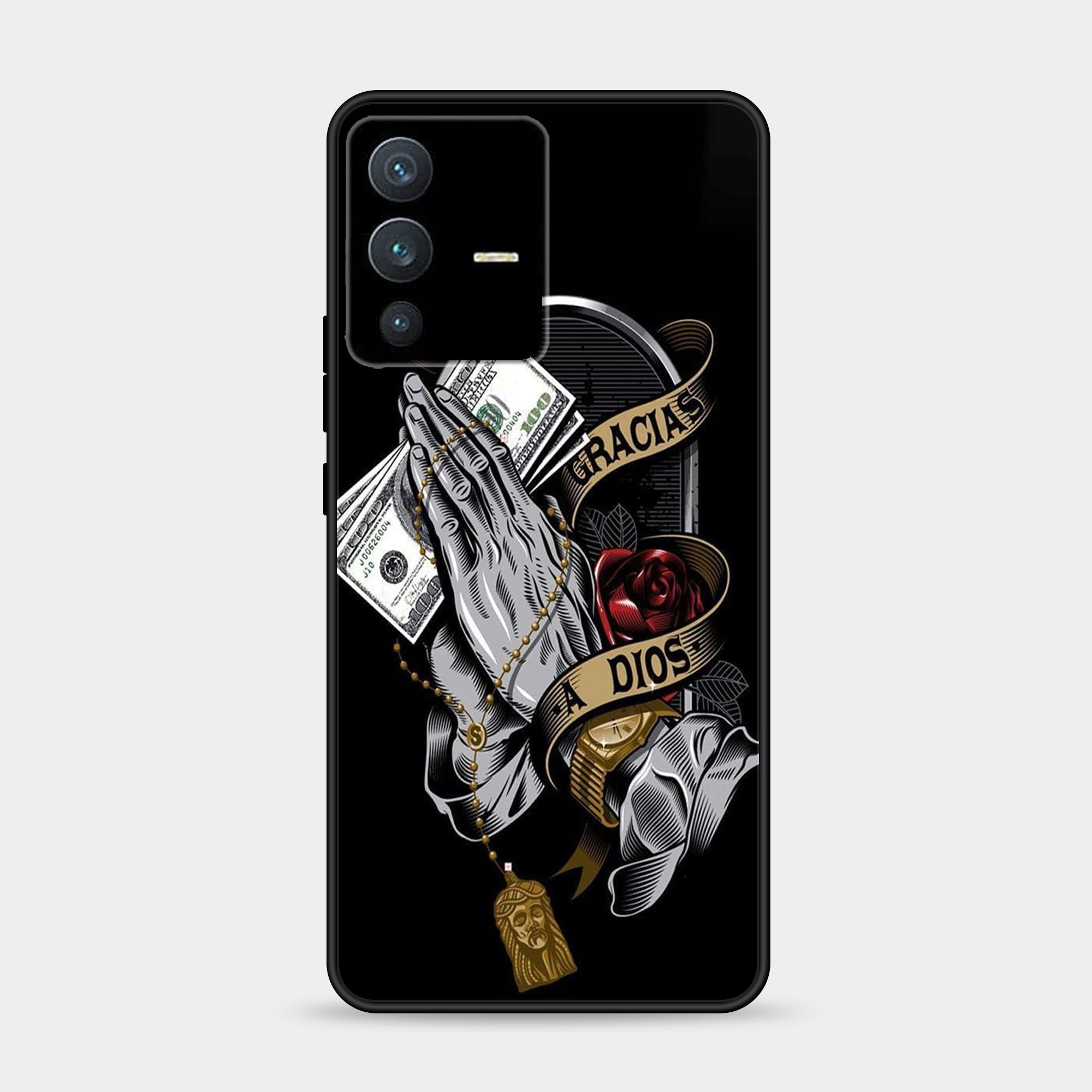 Vivo V23 5G Design-002 Premium Glossy Phone Case