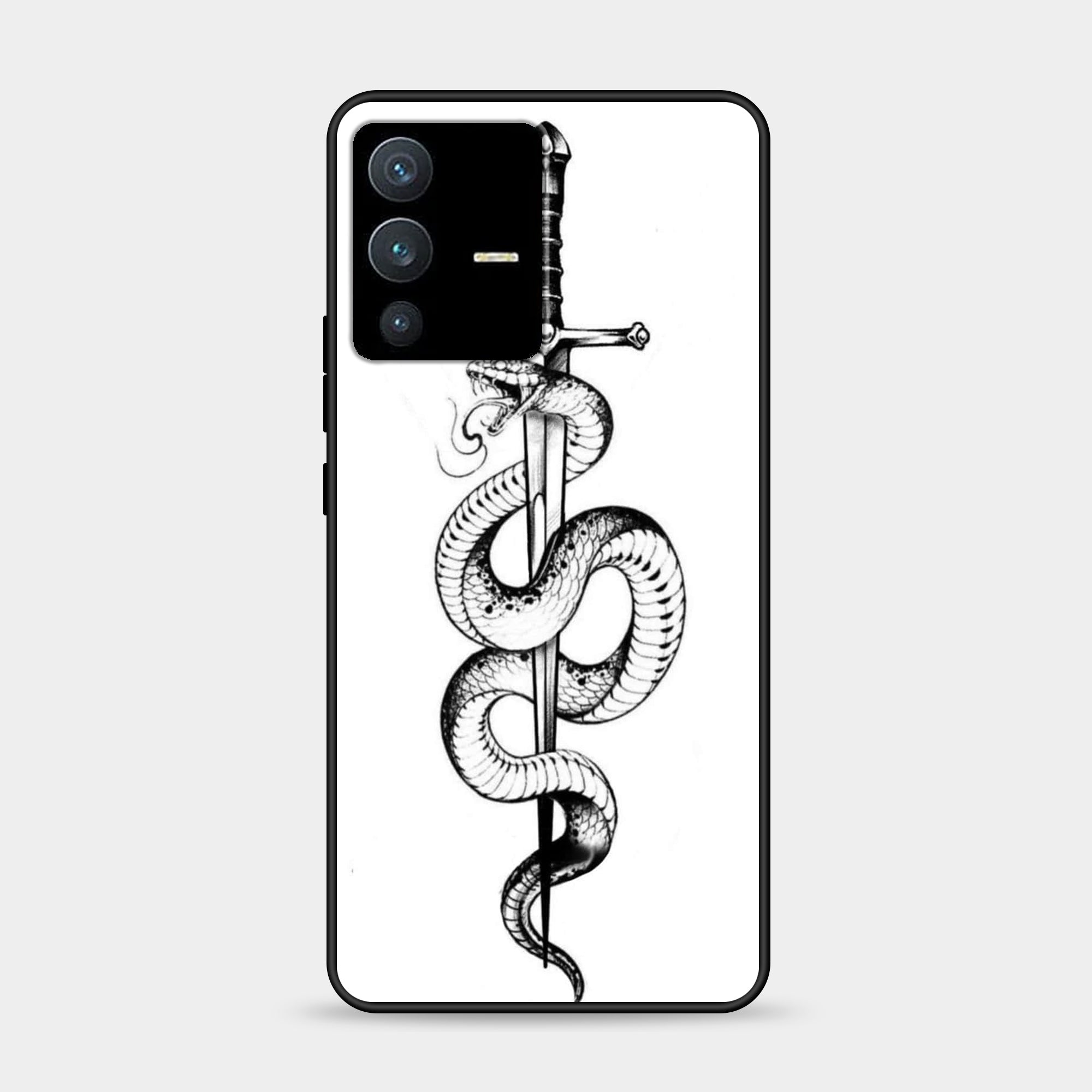 Vivo V23 5G Design-136 Premium Glossy Phone Case