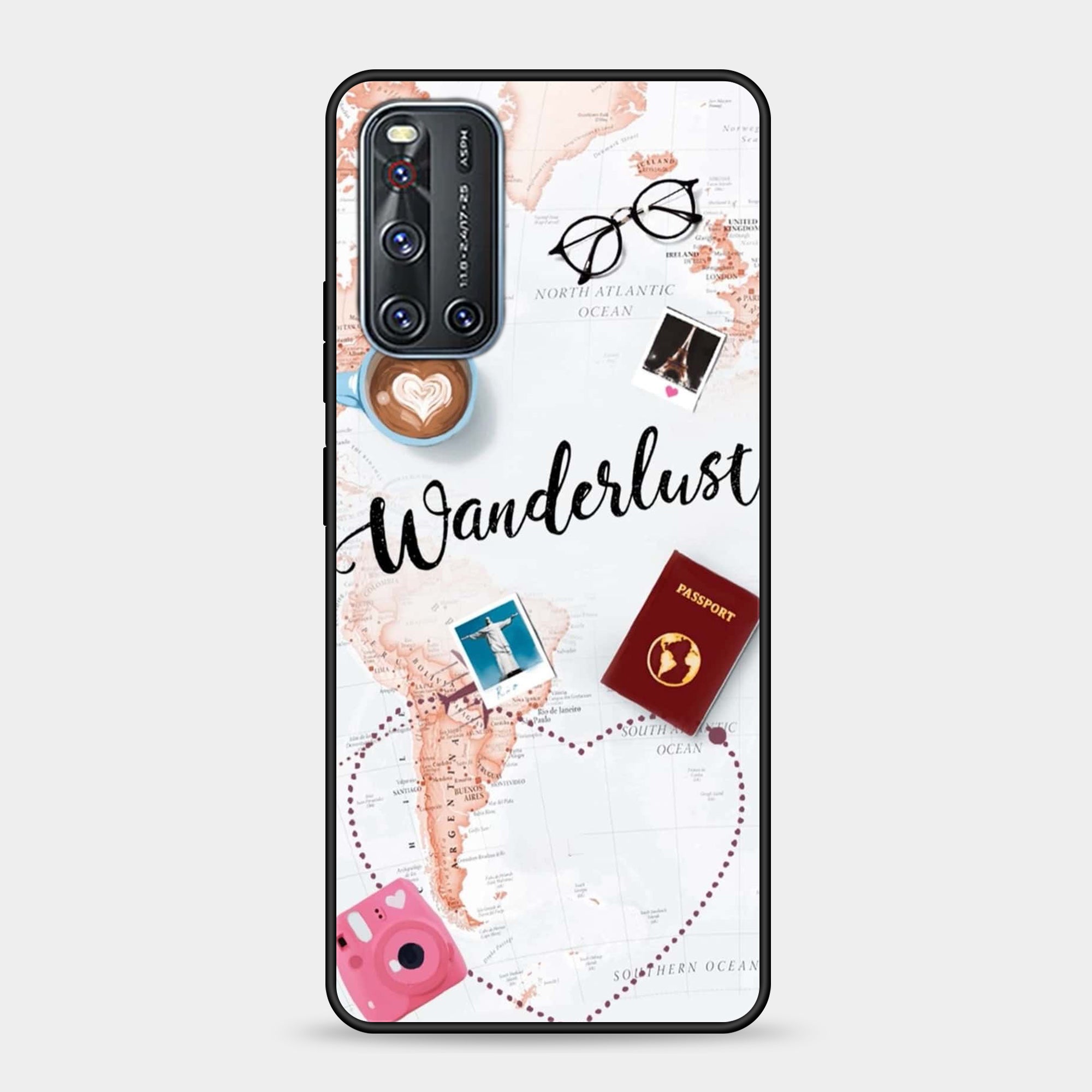 Vivo V19 Design-092 Premium Glossy Phone Case