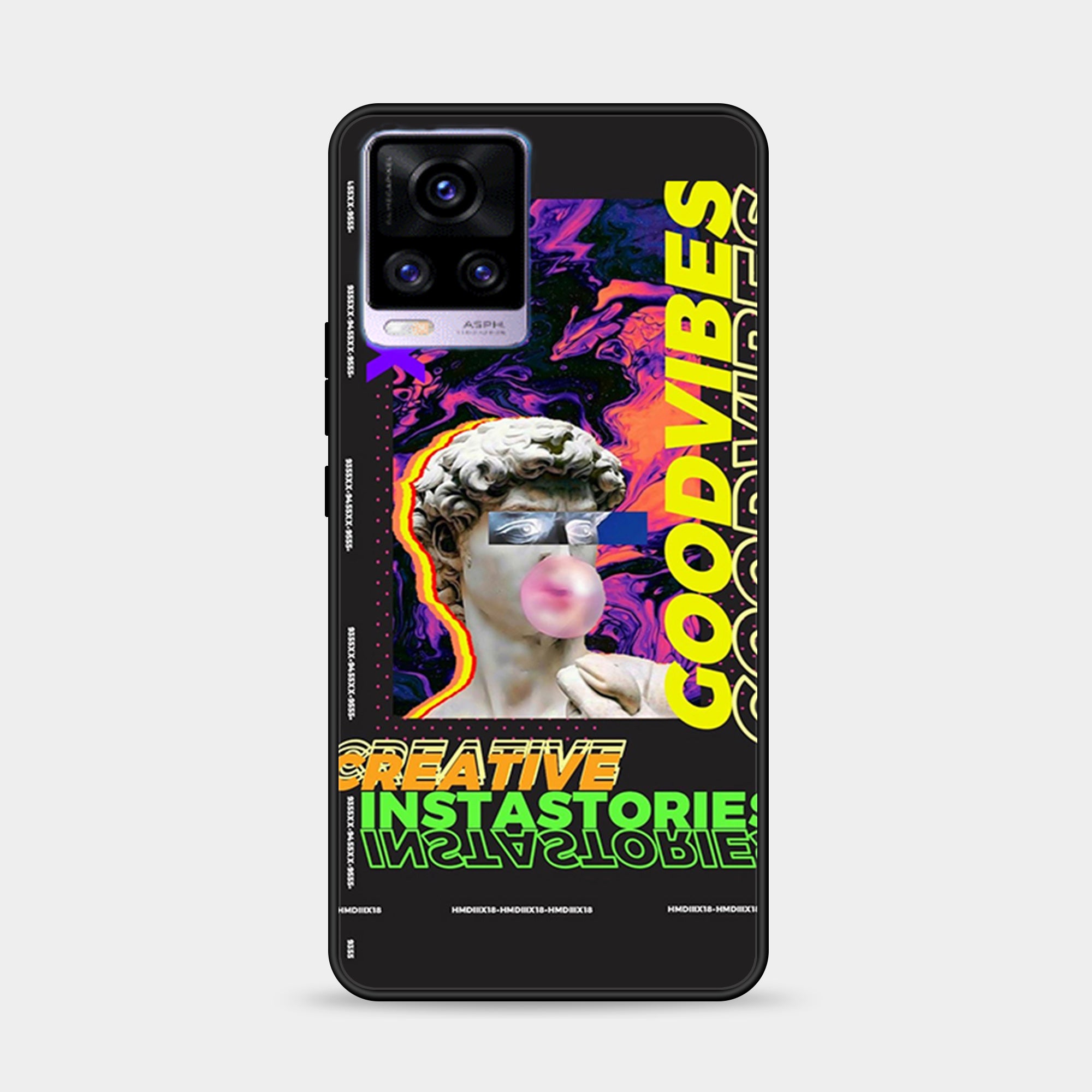 Vivo V20 Design-074 Premium Glossy Phone Case