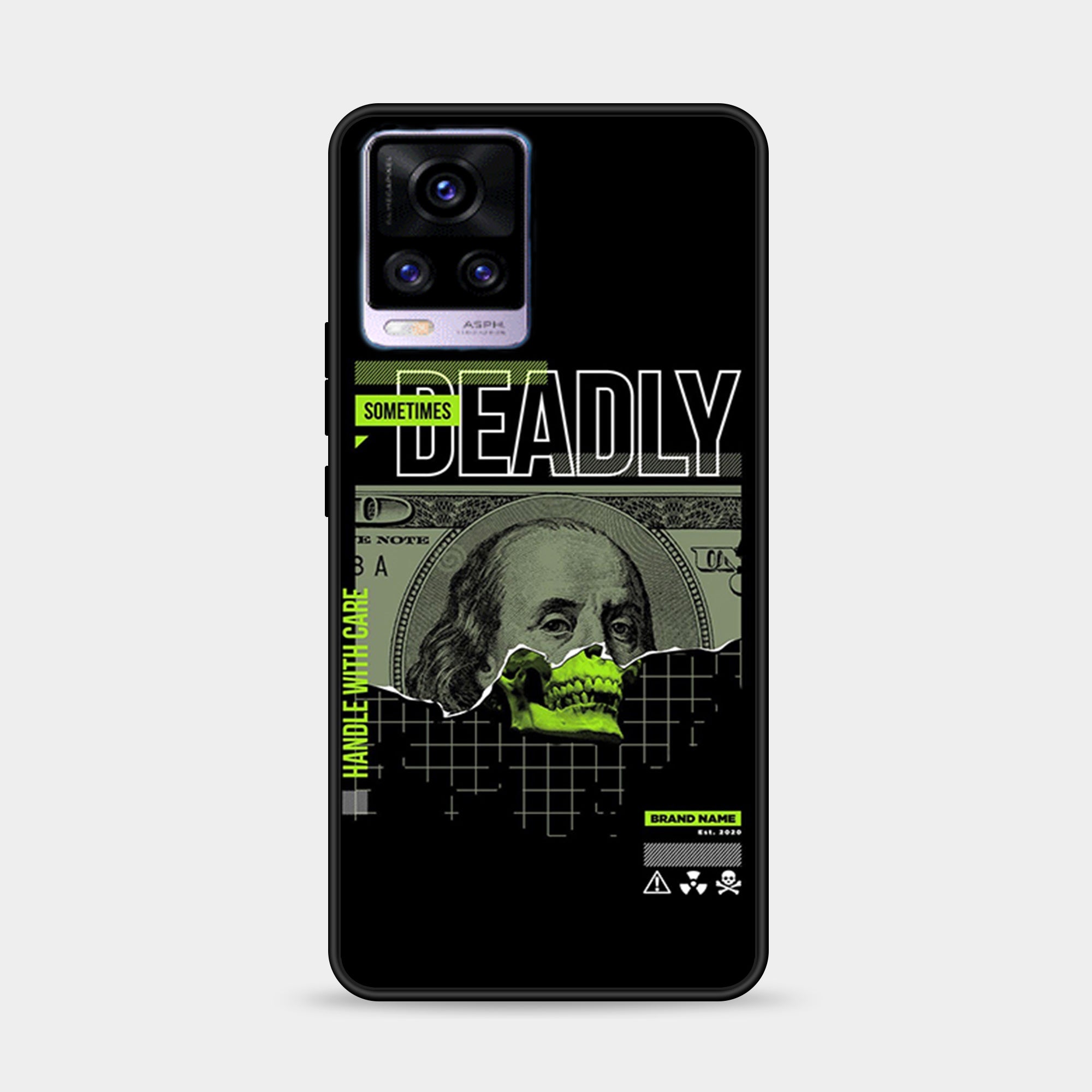 Vivo V20 Design-075 Premium Glossy Phone Case