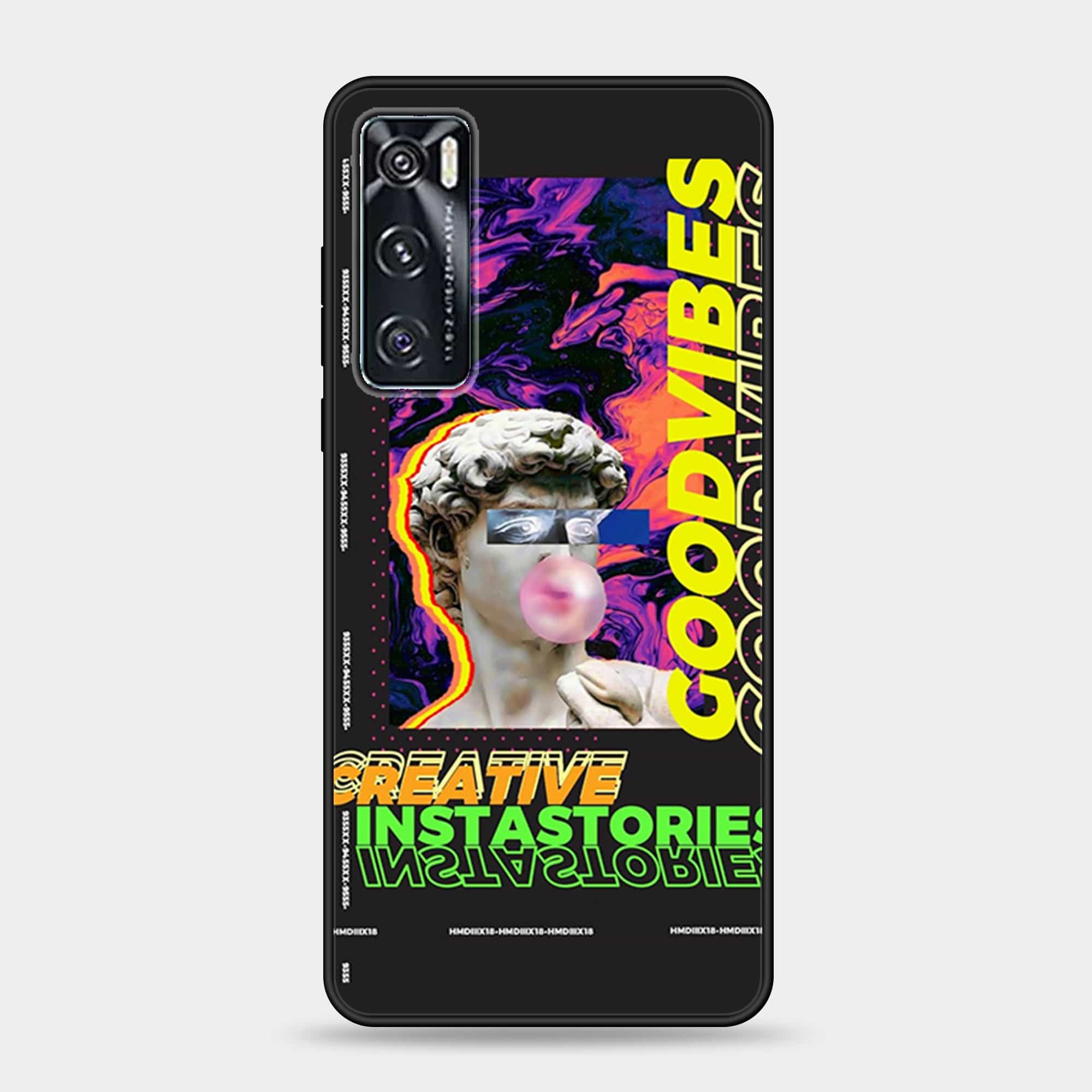 Vivo V20 SE Design-074 Premium Glossy Phone Case