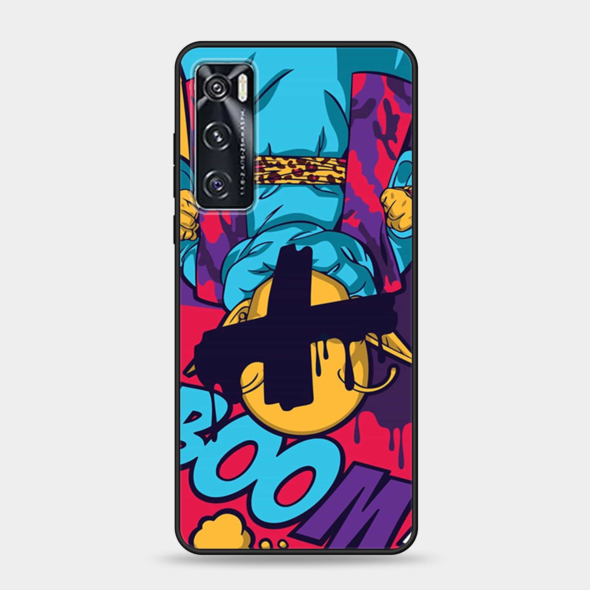 Vivo V20 SE Design-077 Premium Glossy Phone Case