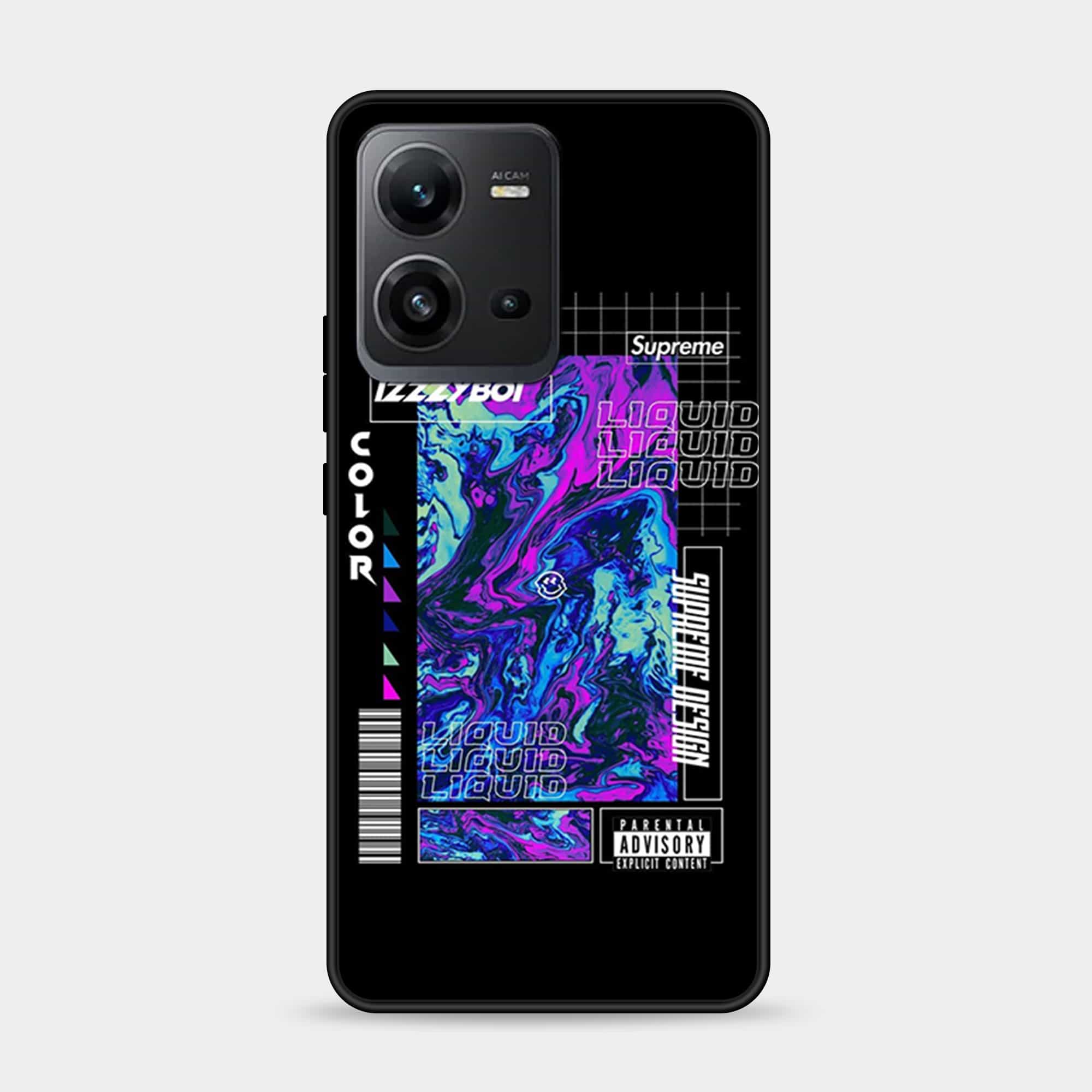 Vivo V25 Design-085 Premium Glossy Phone Case