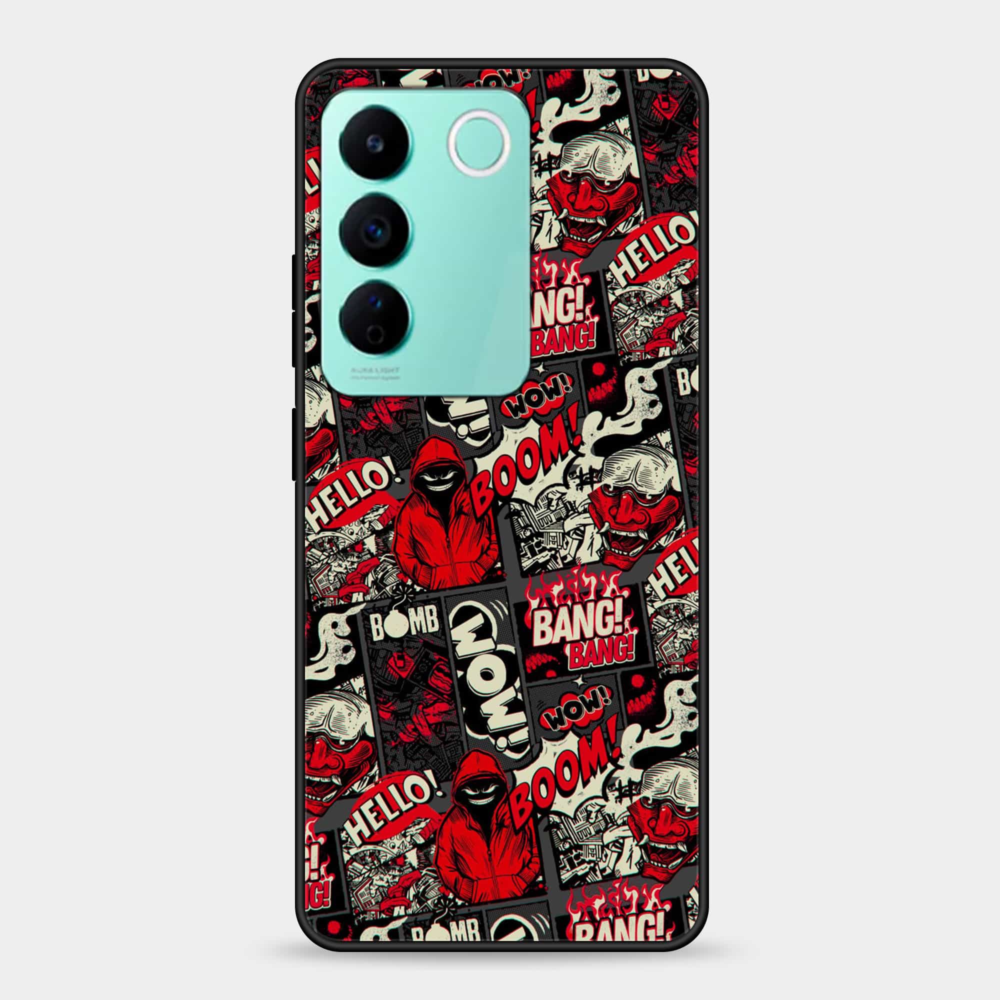 Vivo V27E Design-038 Premium Glossy Phone Case