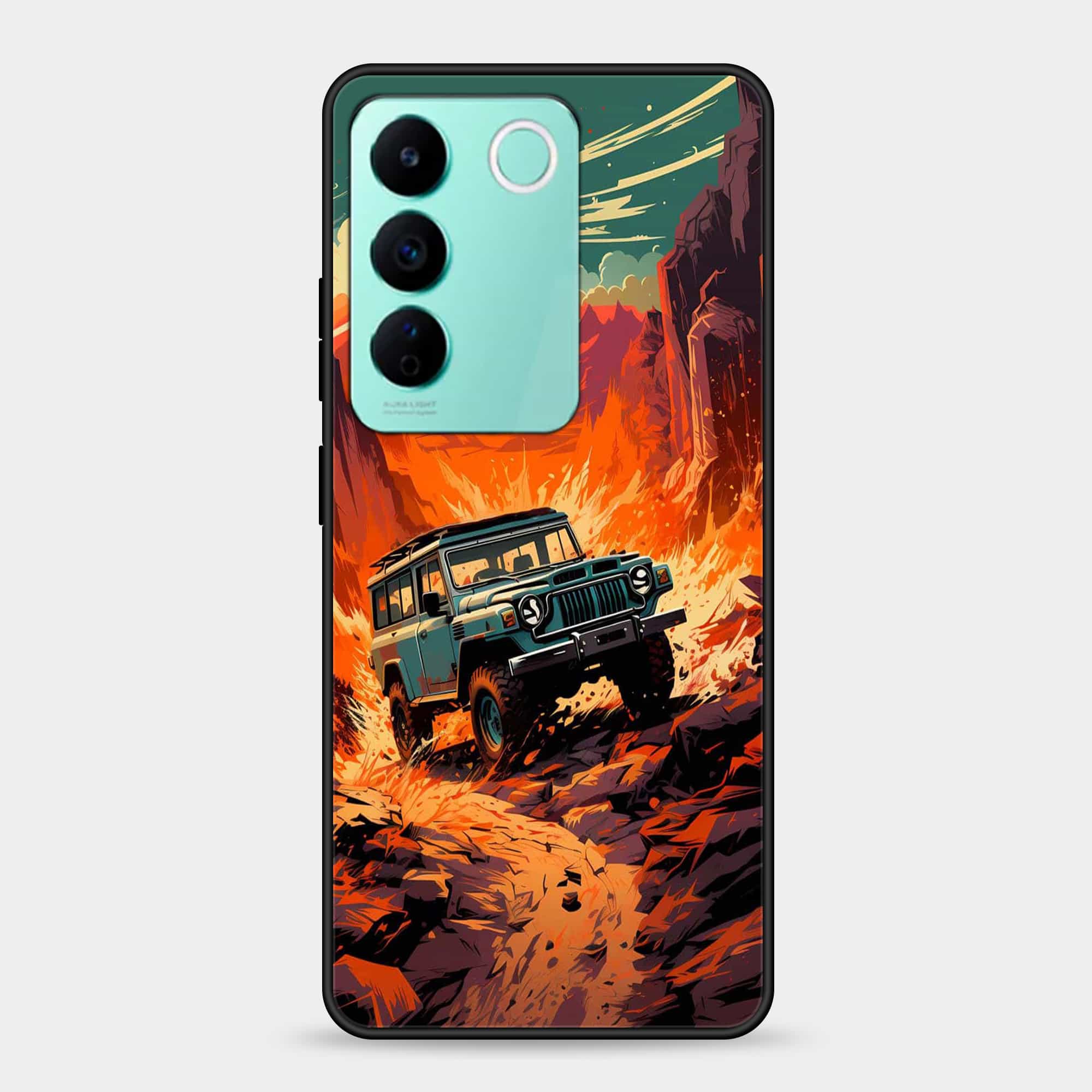 Vivo V27E Design-063 Premium Glossy Phone Case