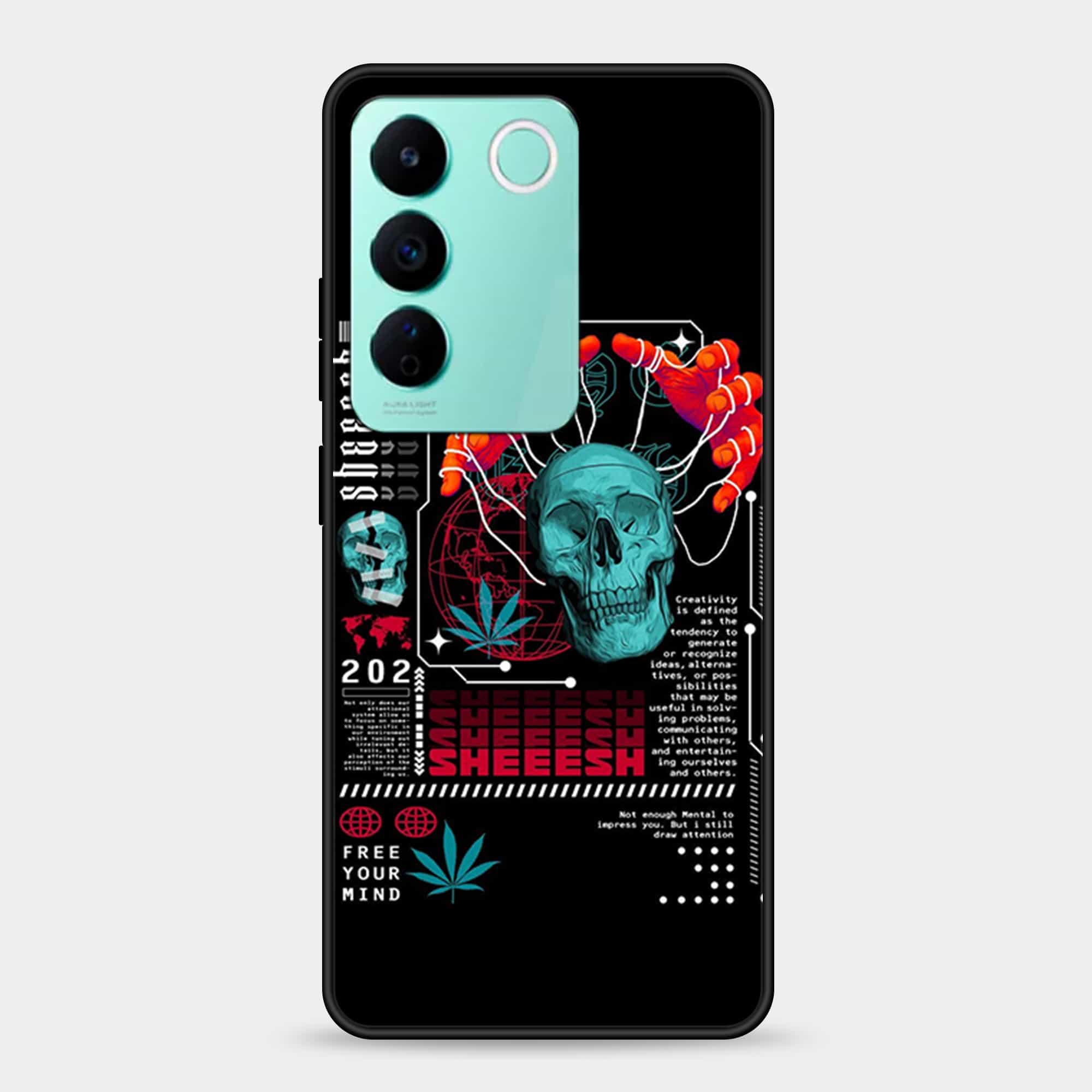 Vivo V27E Design-071 Premium Glossy Phone Case