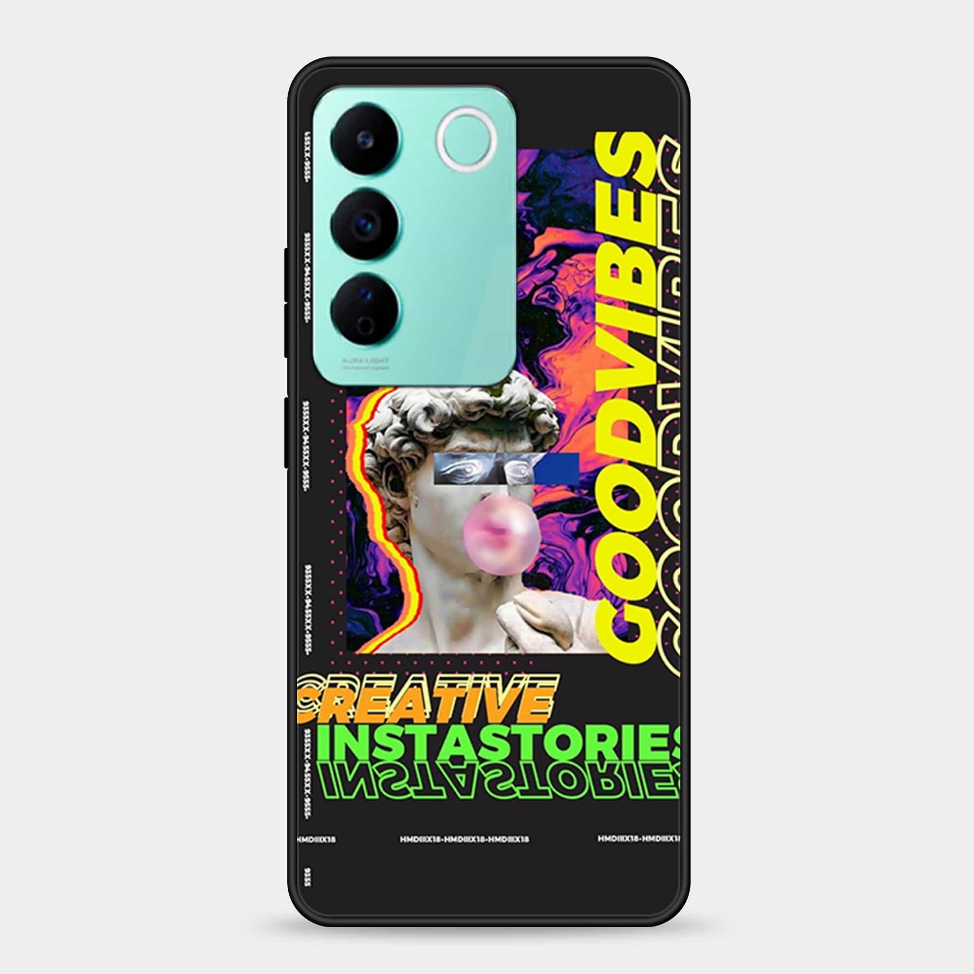 Vivo V27E Design-074 Premium Glossy Phone Case