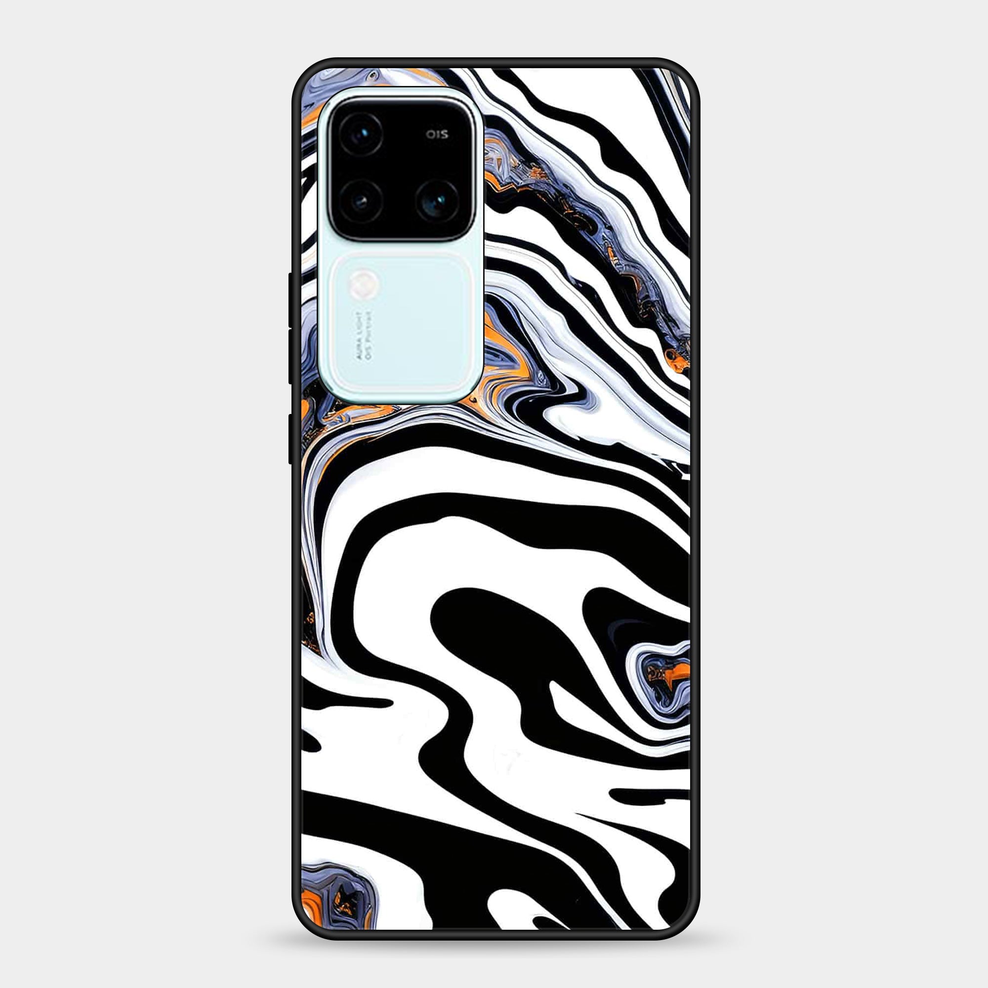 Vivo V30 Design-136 Premium Glossy Phone Case