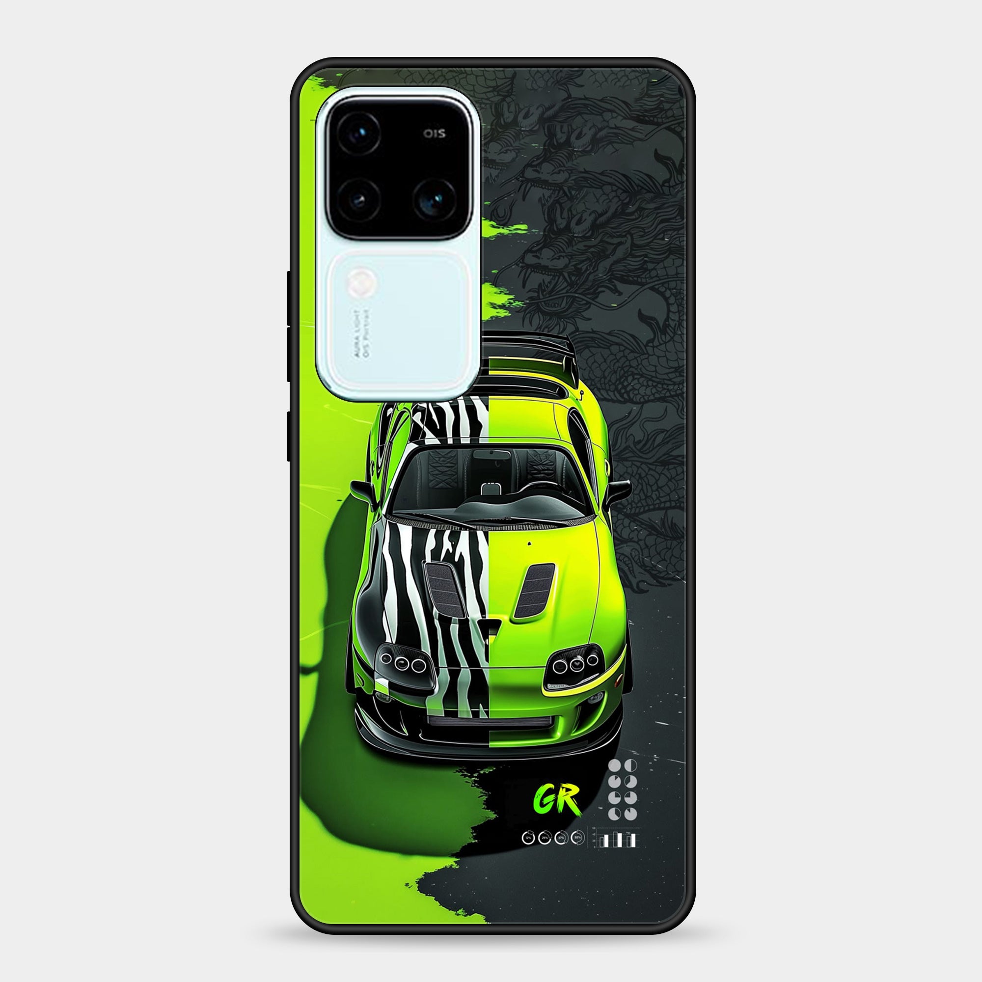 Vivo V30 Design-160 Premium Glossy Phone Case