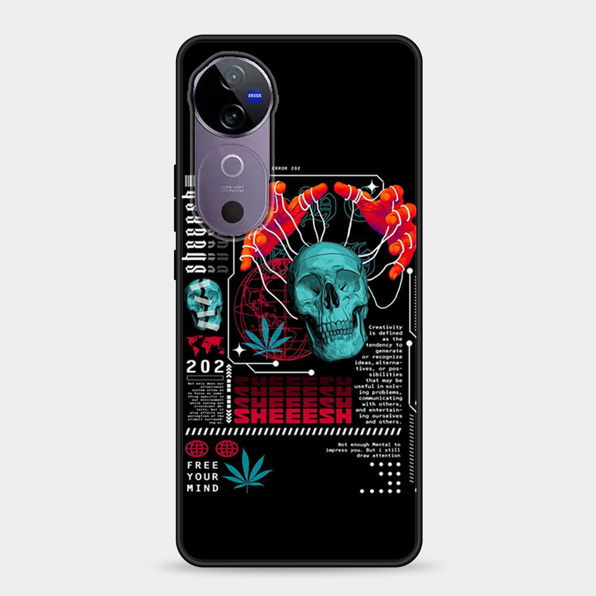 Vivo V40 Design-071 Premium Glossy Phone Case