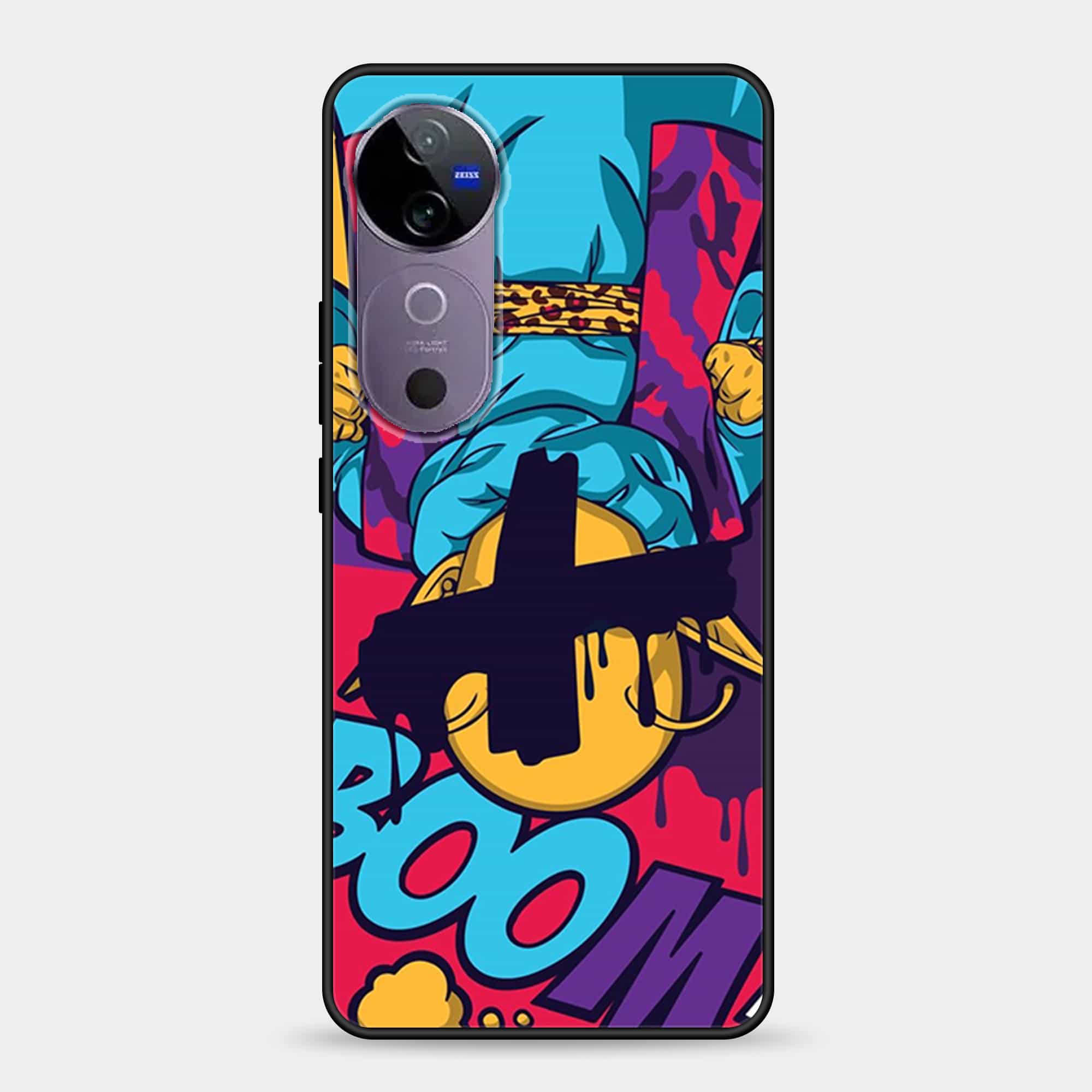 Vivo V40 Pro Design-077 Premium Glossy Phone Case