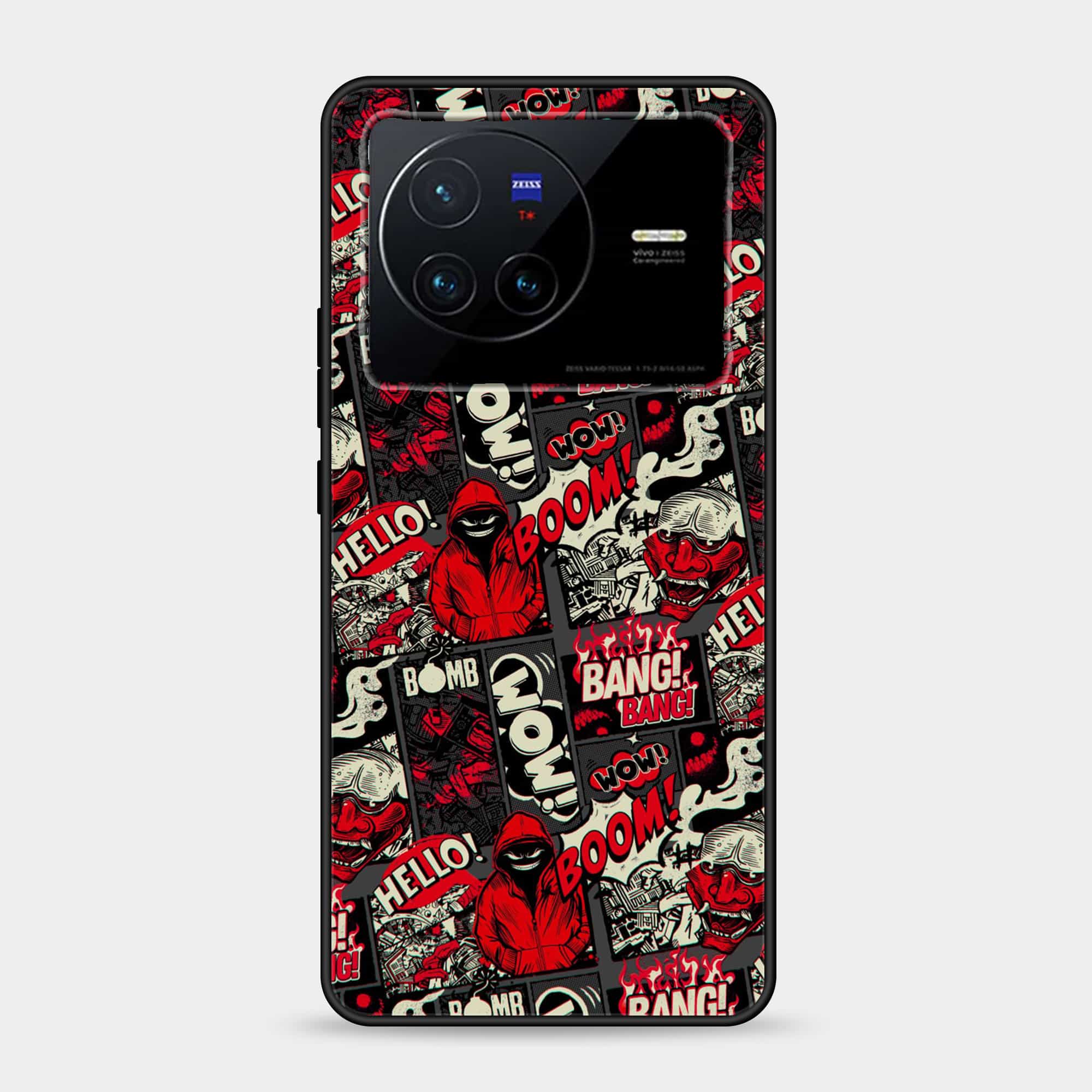 Vivo X80 Design-038 Premium Glossy Phone Case