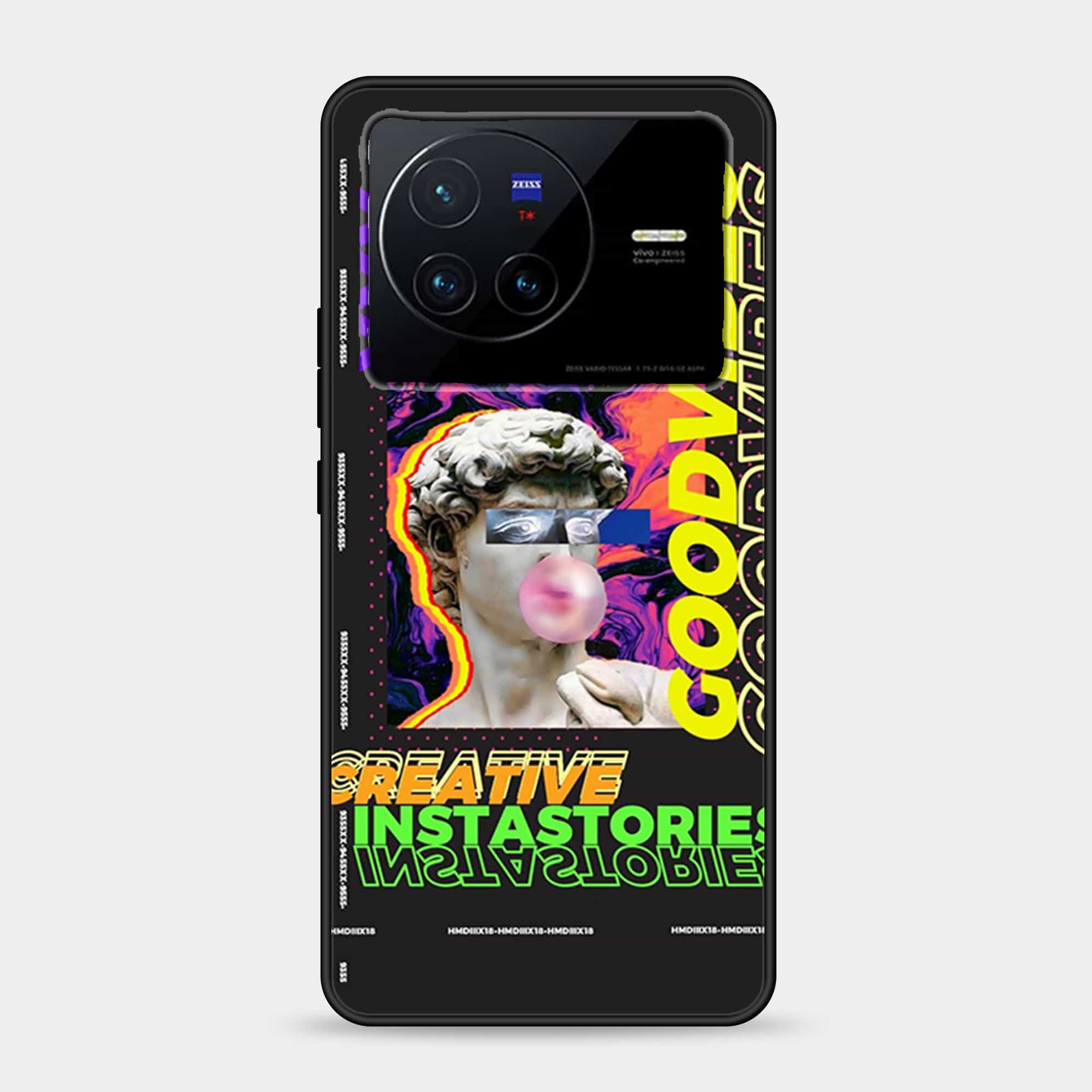 Vivo X80 Design-074 Premium Glossy Phone Case