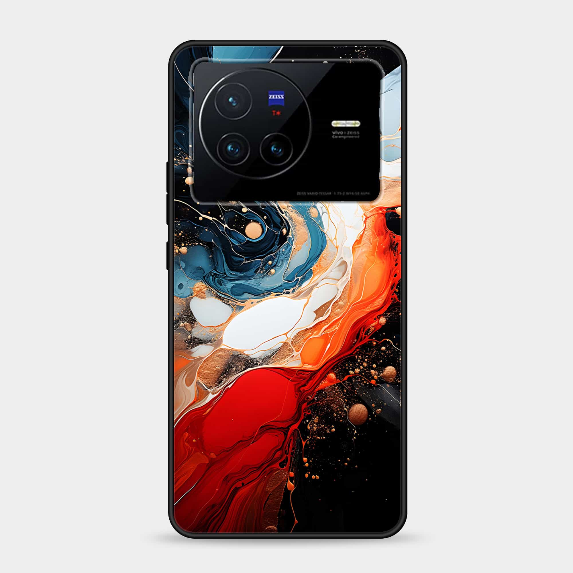 Vivo X80 Design-103 Premium Glossy Phone Case