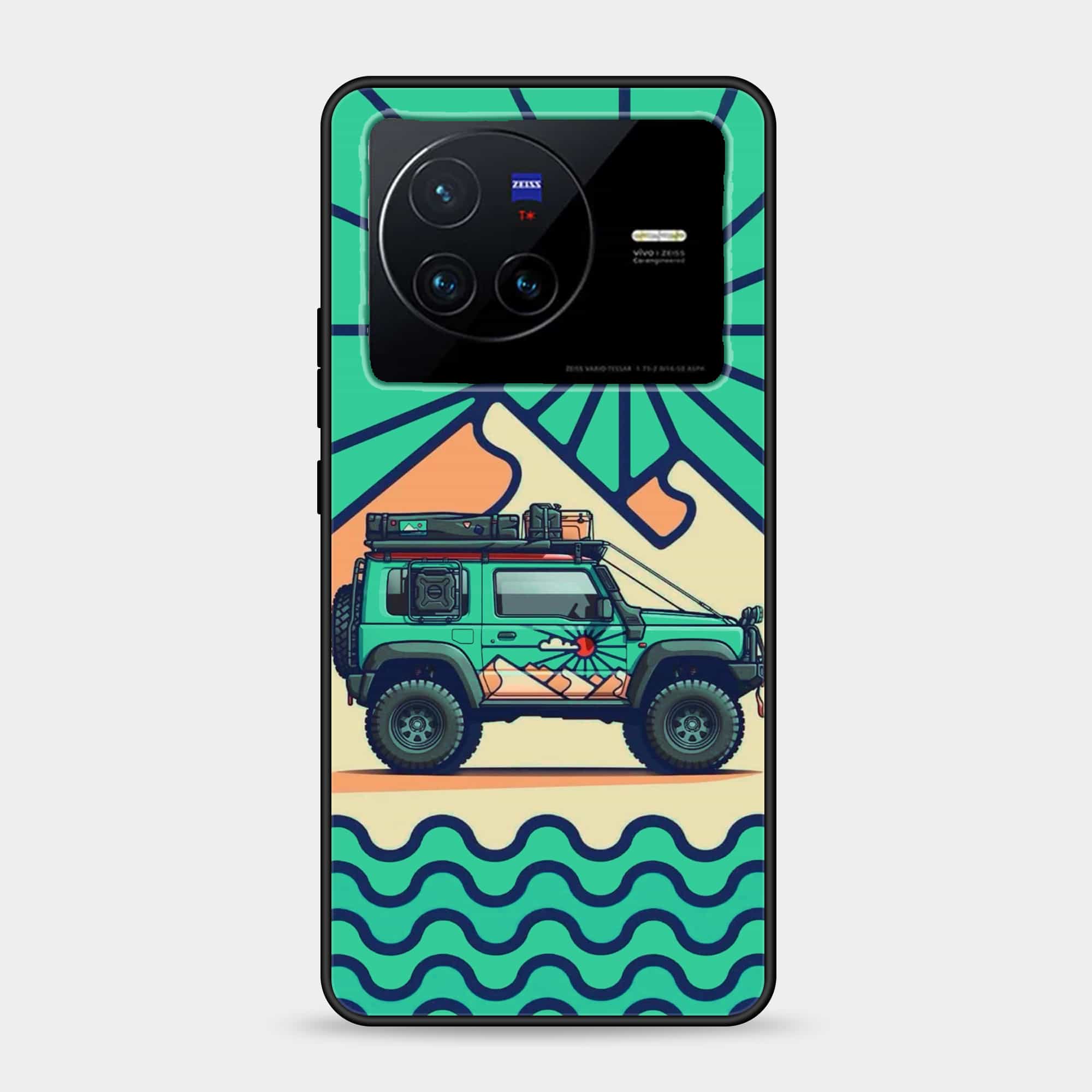 Vivo X80 Design-153 Premium Glossy Phone Case