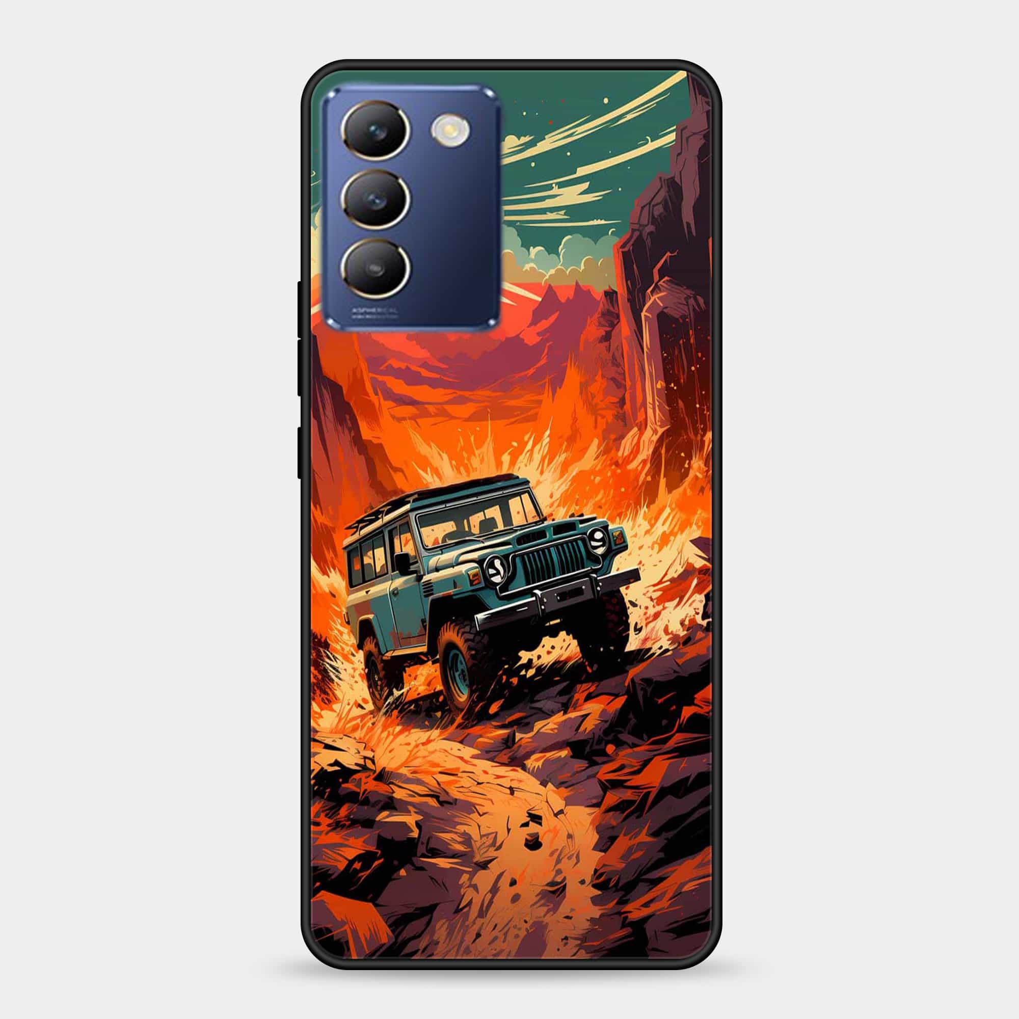 Vivo Y100 Design-063 Premium Glossy Phone Case