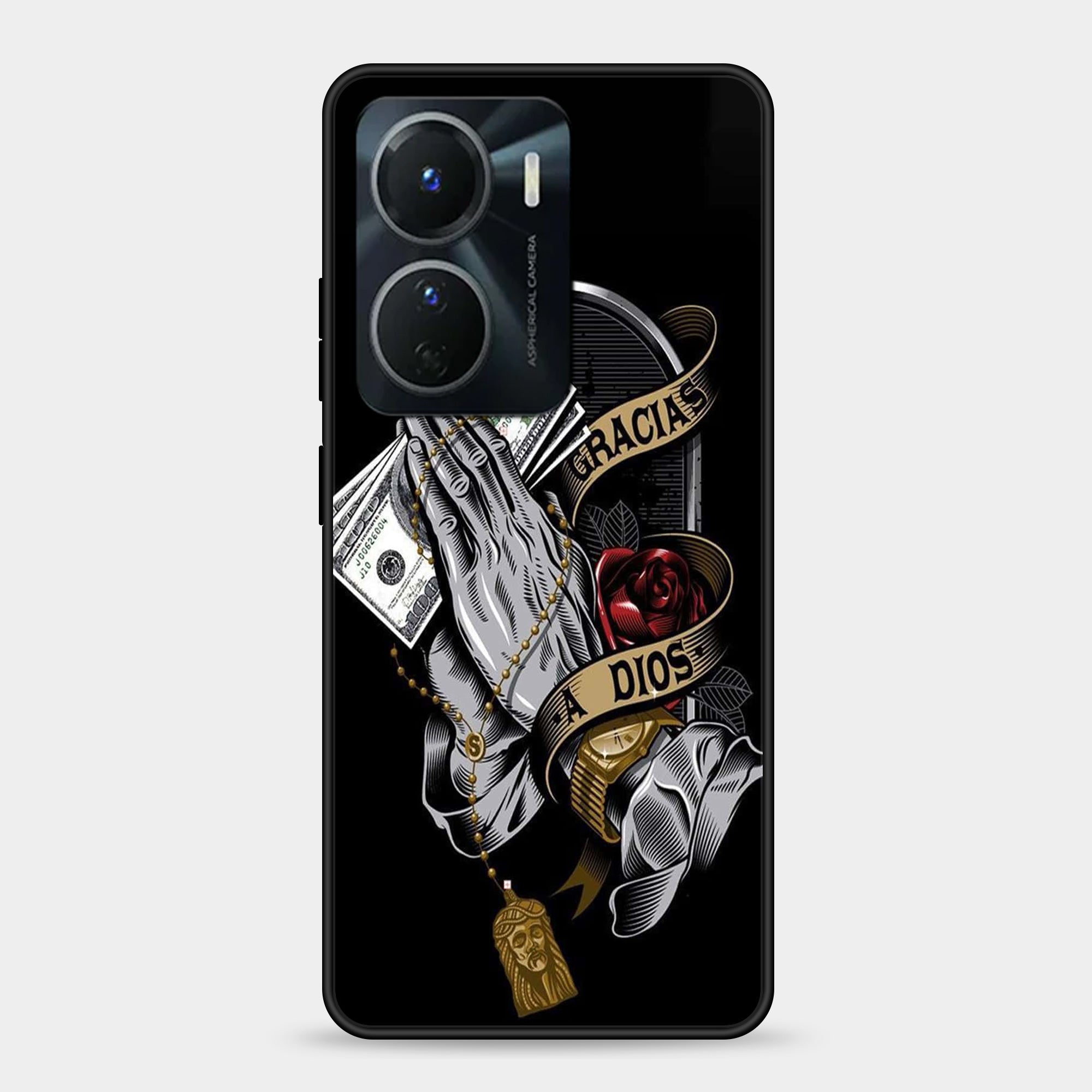 Vivo Y16 Design-002 Premium Glossy Phone Case