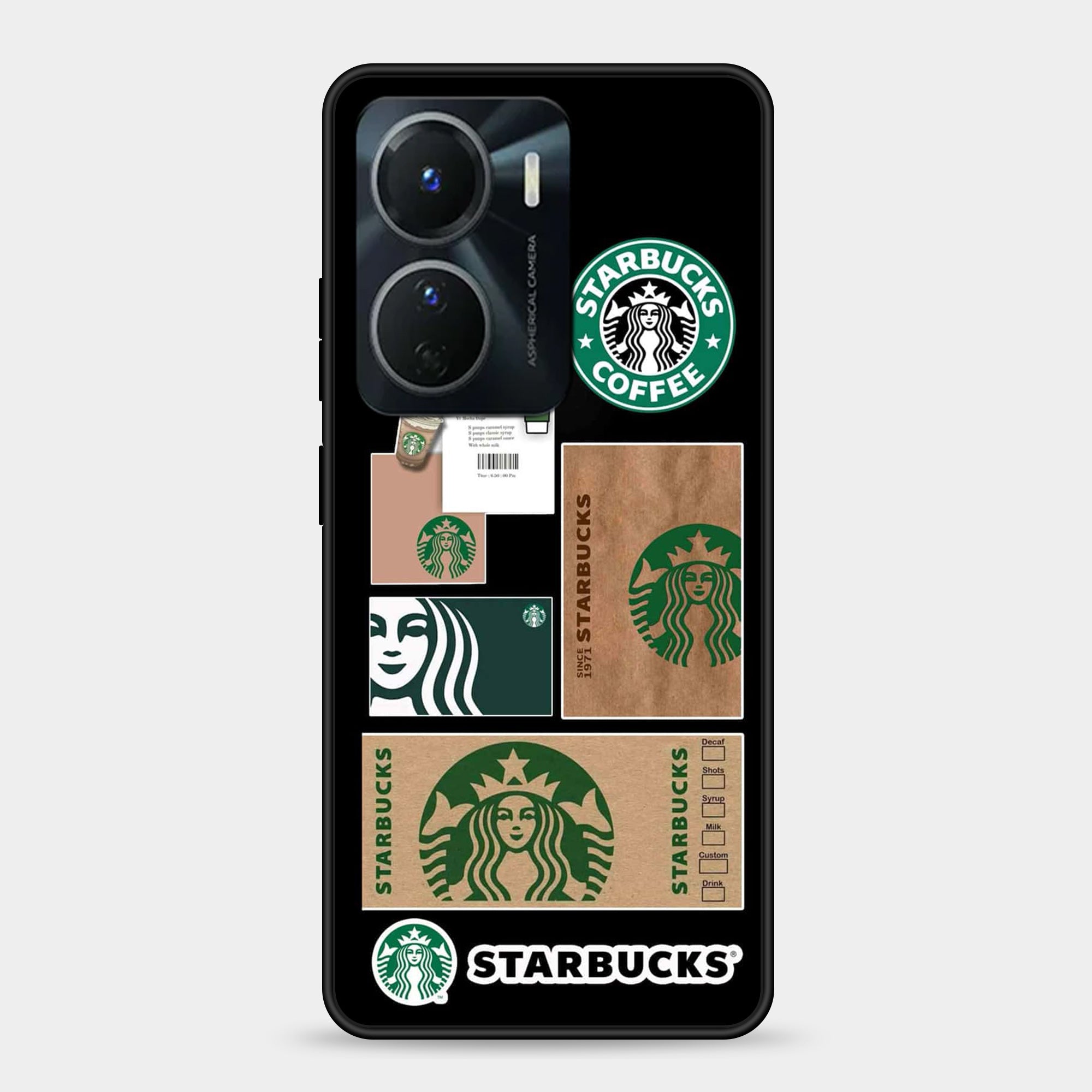 Vivo Y16 Design-013 Premium Glossy Phone Case