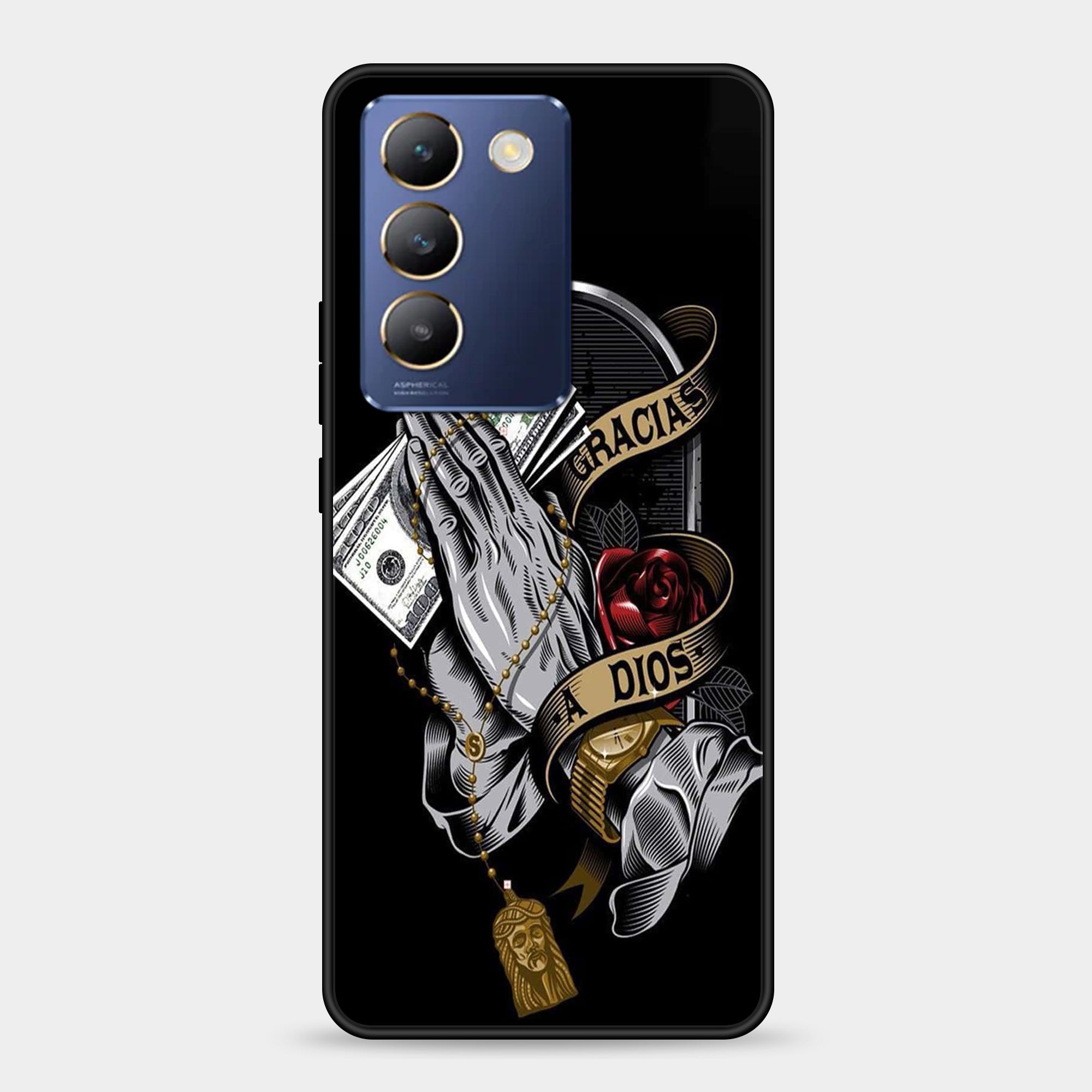 Vivo Y200e 5G Design-002 Premium Glossy Phone Case