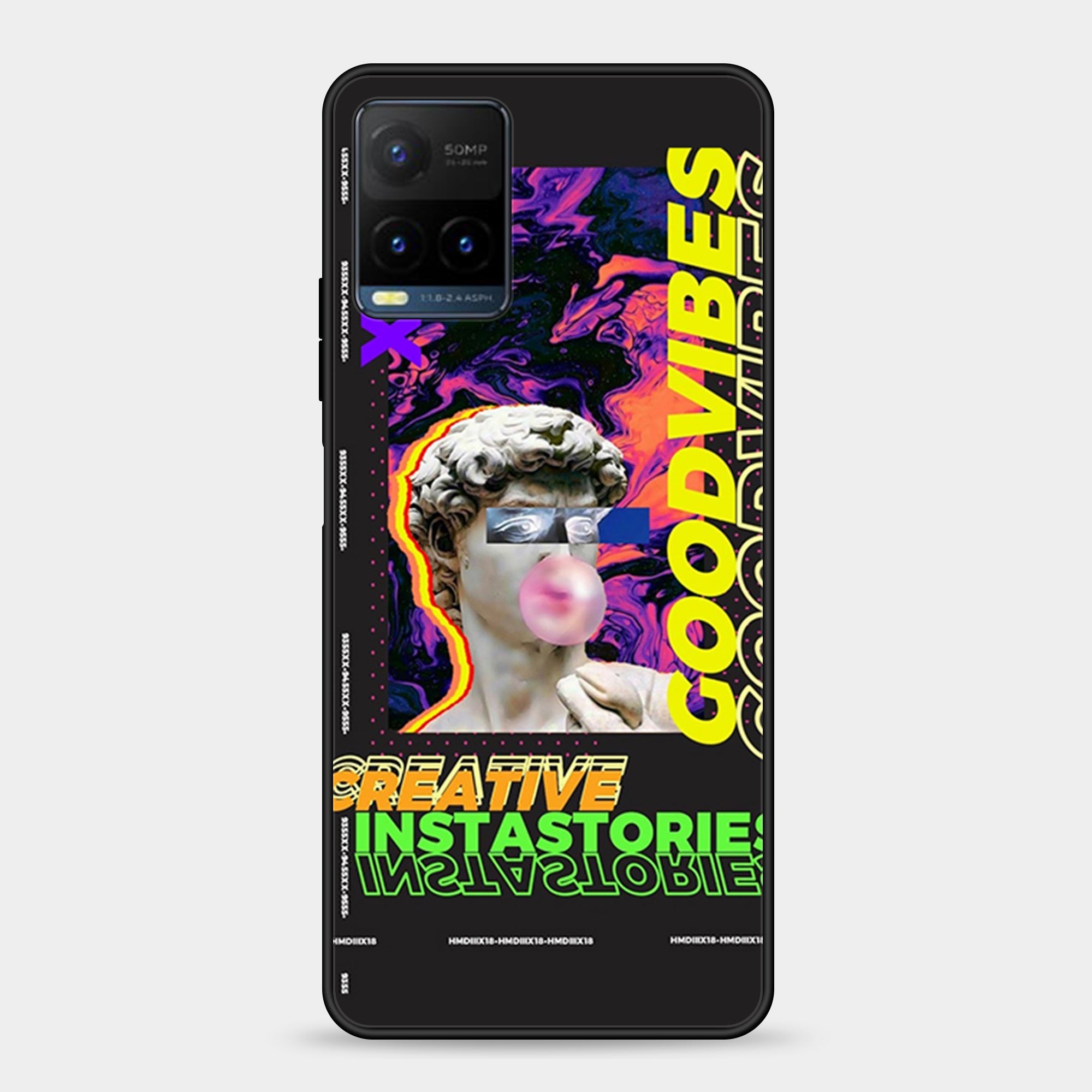 Vivo Y21A Design-074 Premium Glossy Phone Case