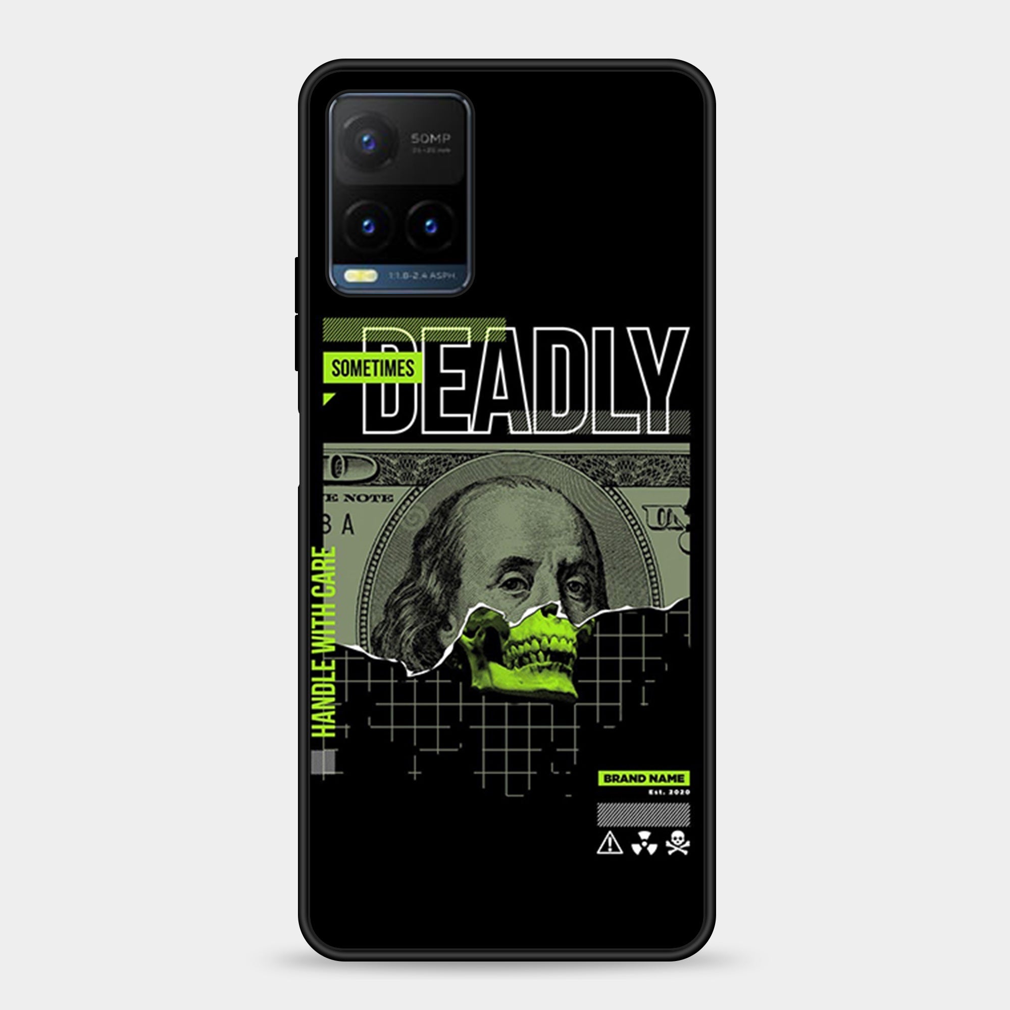 Vivo Y21A Design-075 Premium Glossy Phone Case