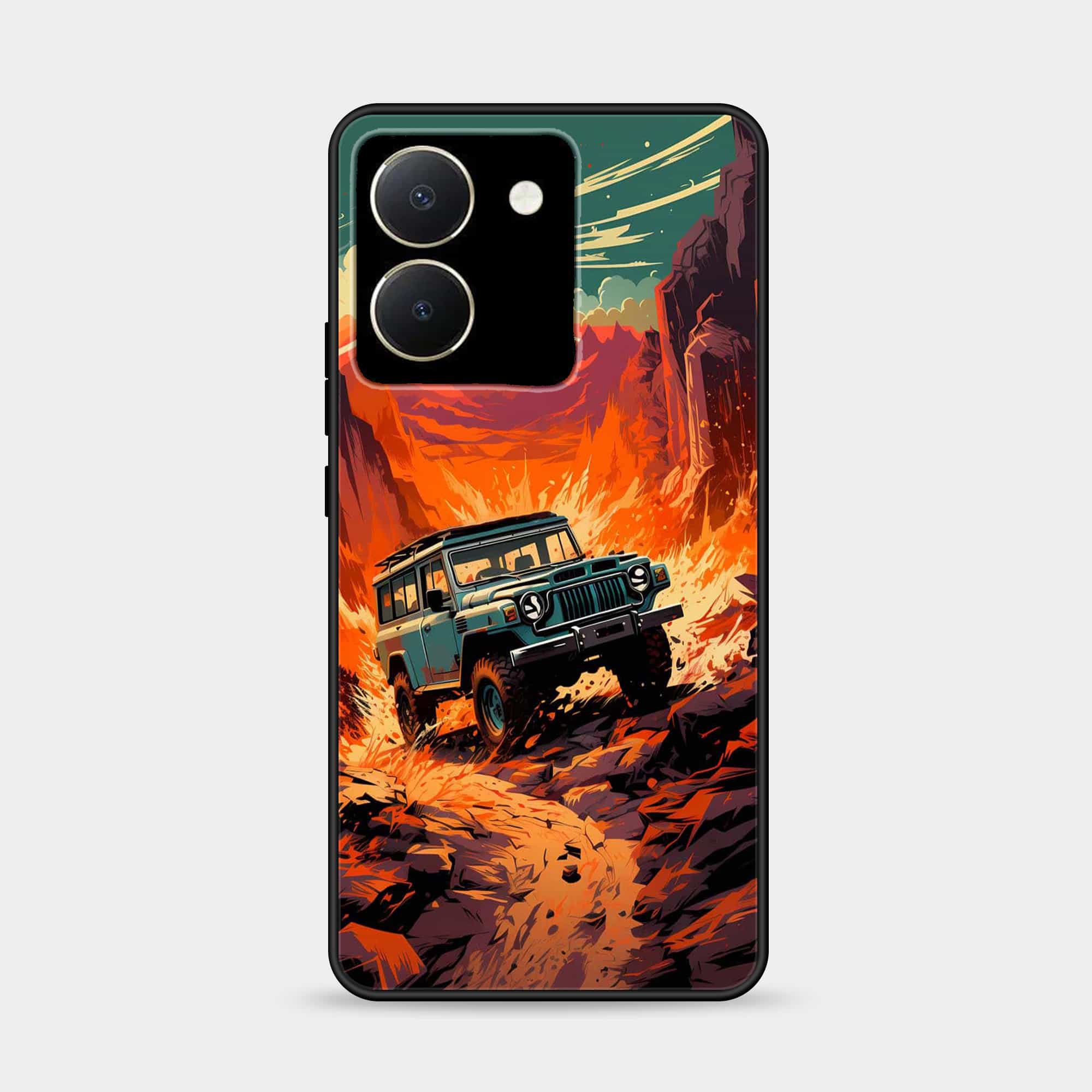 Vivo Y36 Design-063 Premium Glossy Phone Case