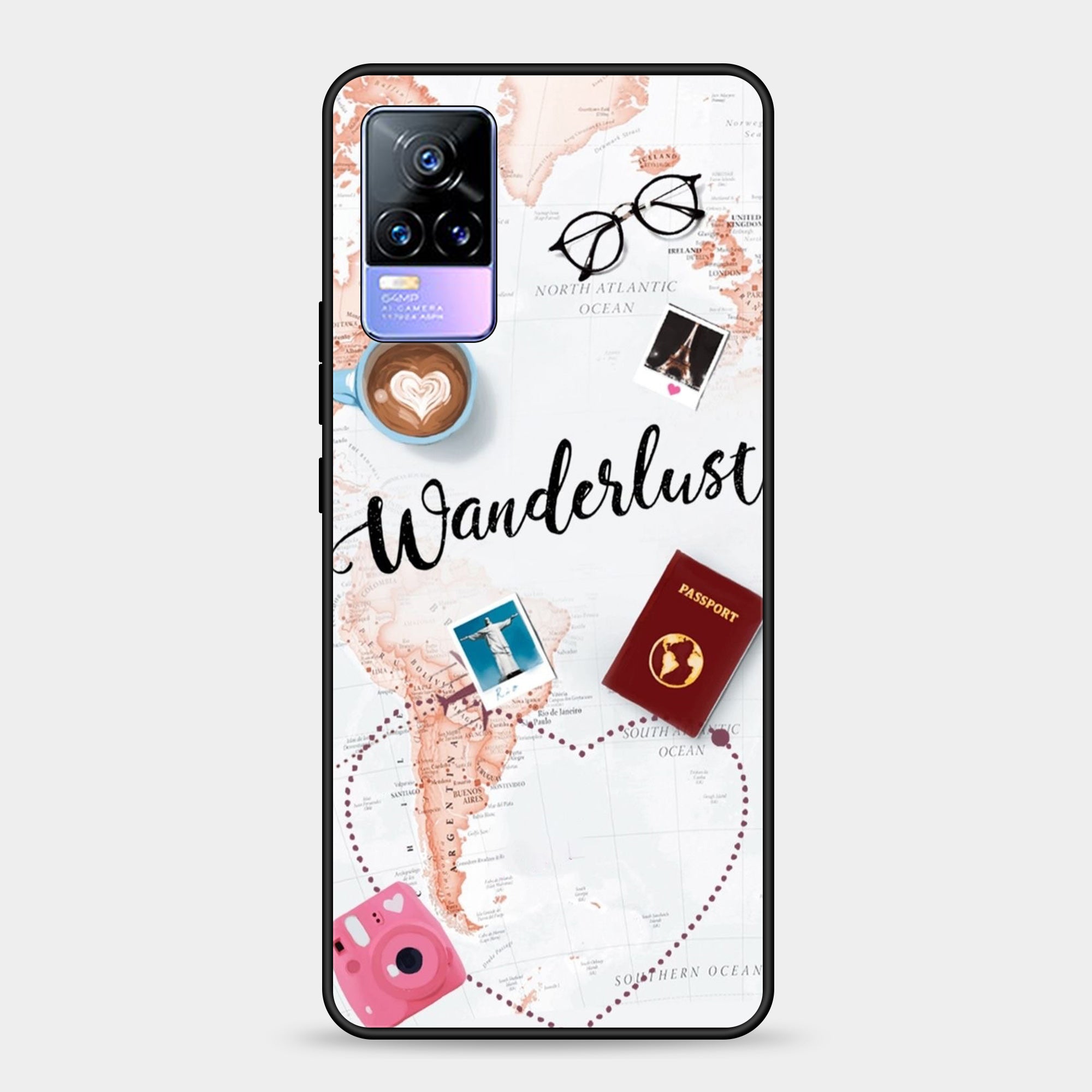 Vivo Y73 Design-004 Premium Glossy Phone Case