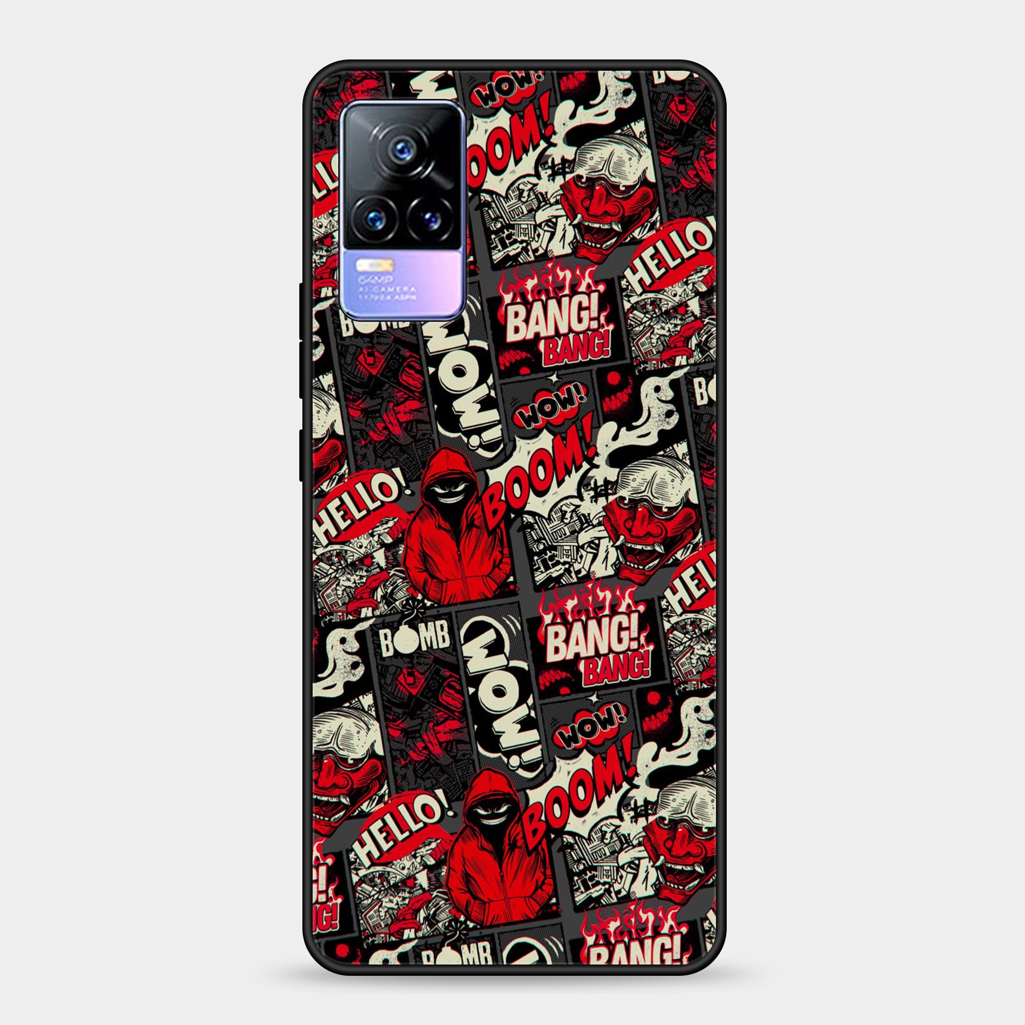 Vivo Y73 Design-038 Premium Glossy Phone Case