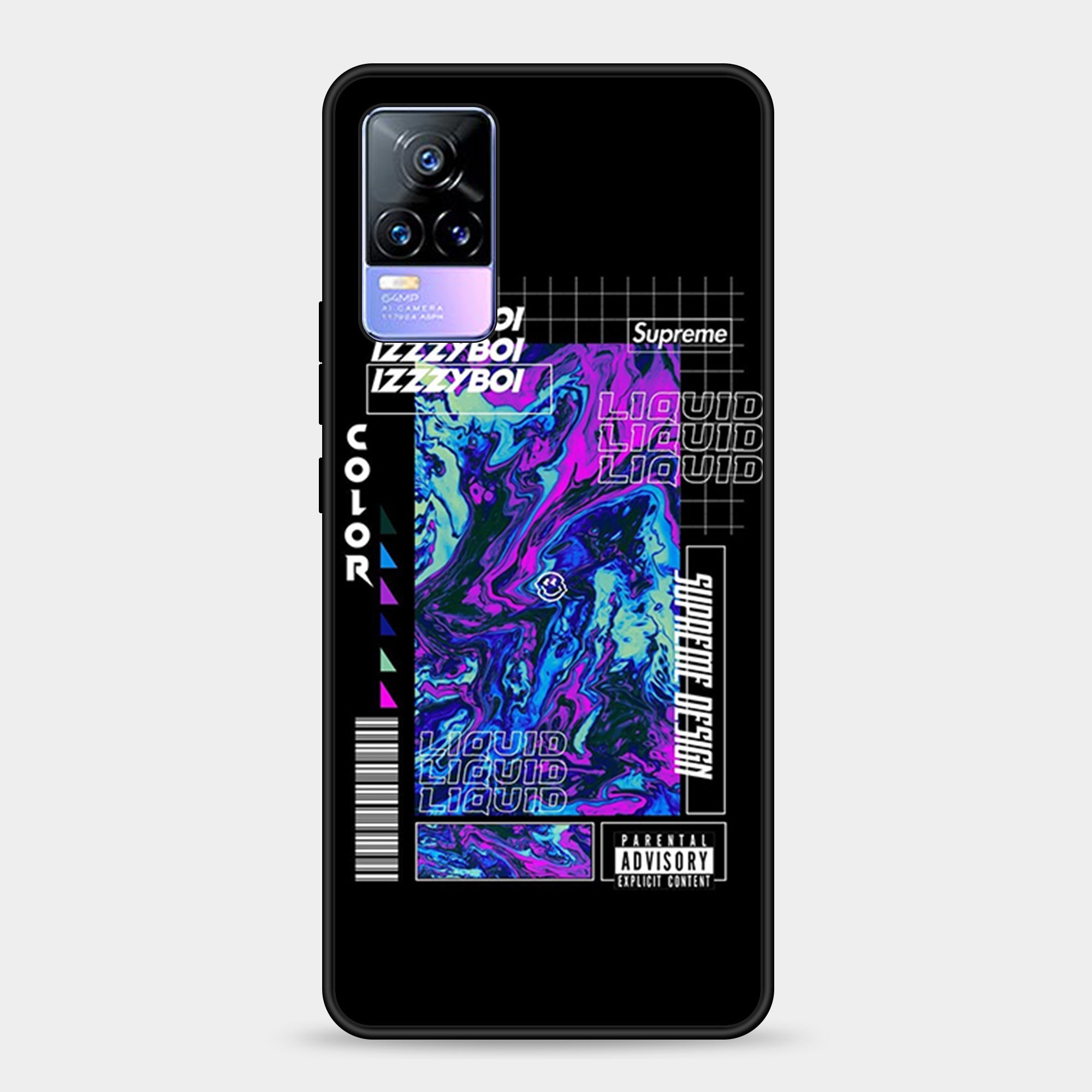 Vivo Y73 Design-085 Premium Glossy Phone Case