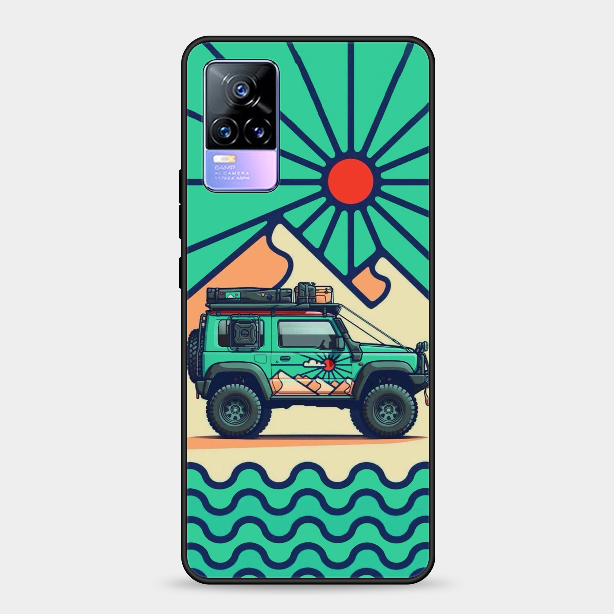 Vivo Y73 Design-153 Premium Glossy Phone Case