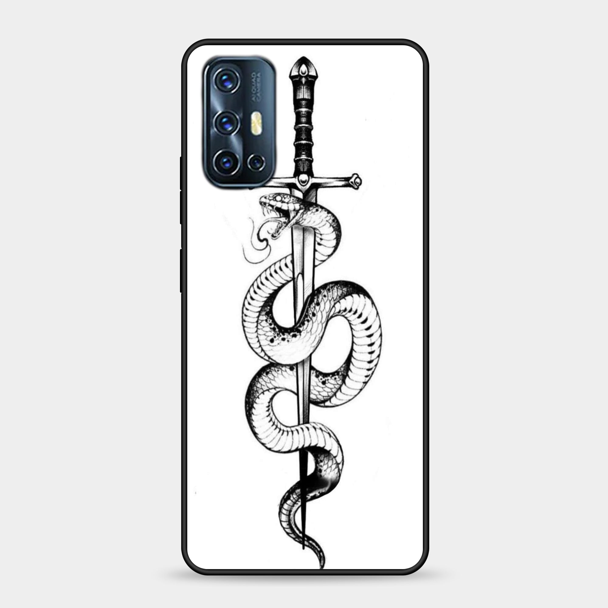 Vivo v17 Design-136 Premium Glossy Phone Case