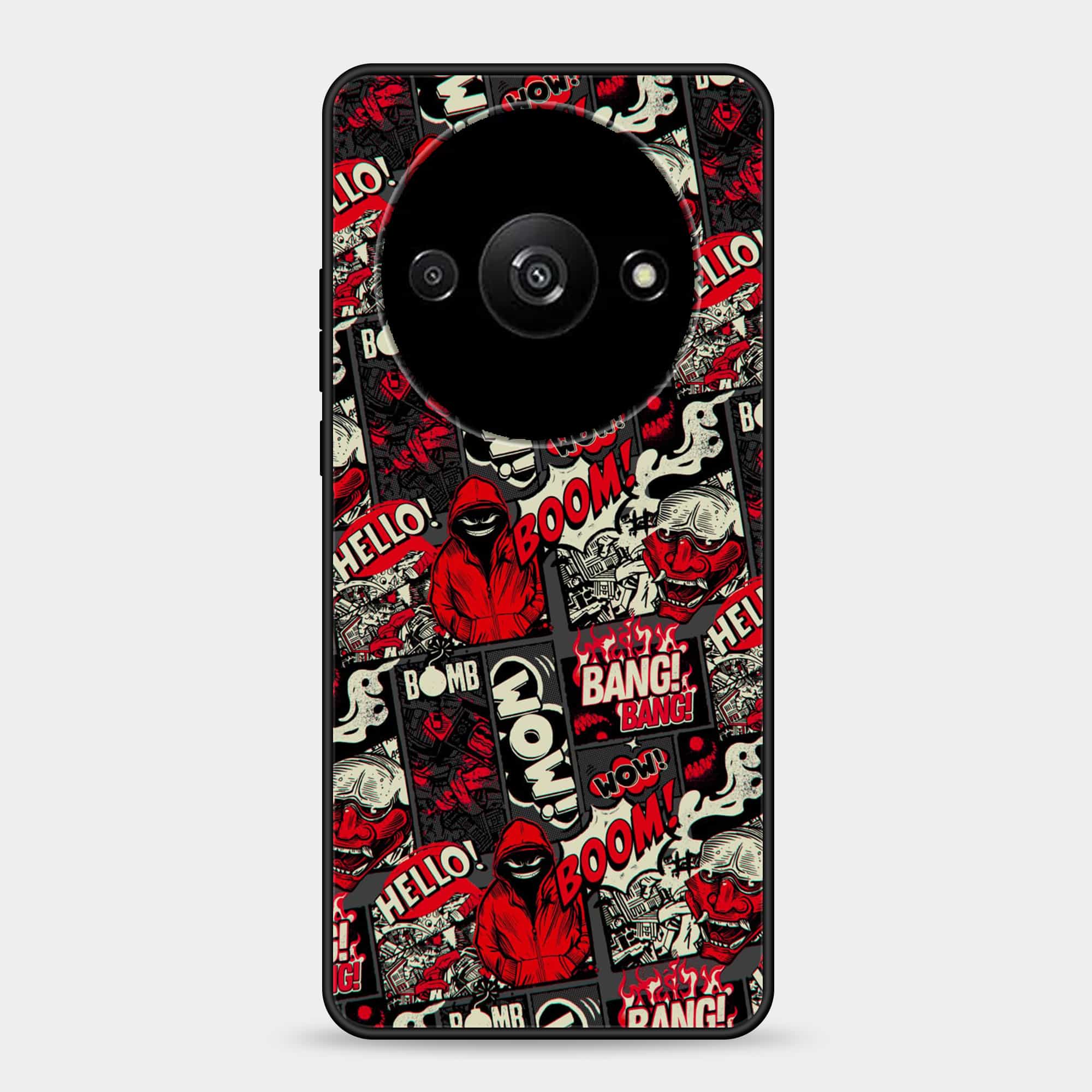 XIaomi Redmi A3x Design-038 Premium Glossy Phone Case