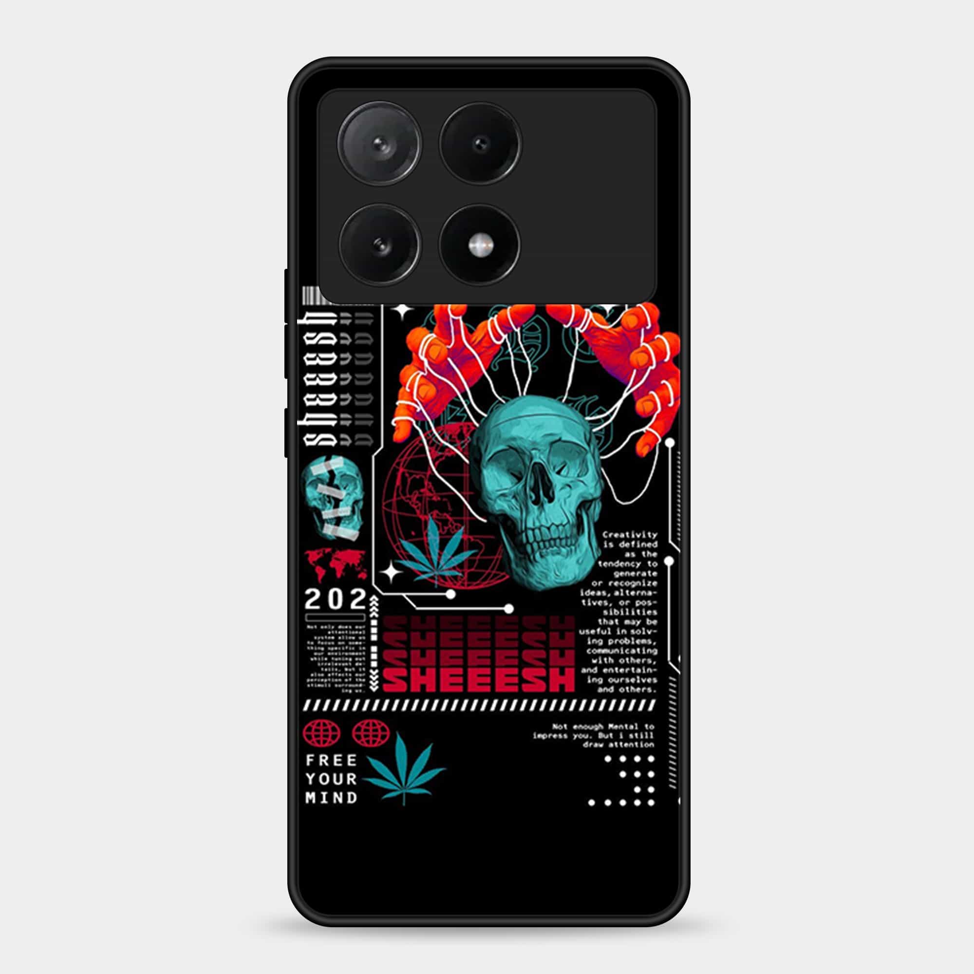 Xiaomi Poco X6 Pro 5G Design-071 Premium Glossy Phone Case