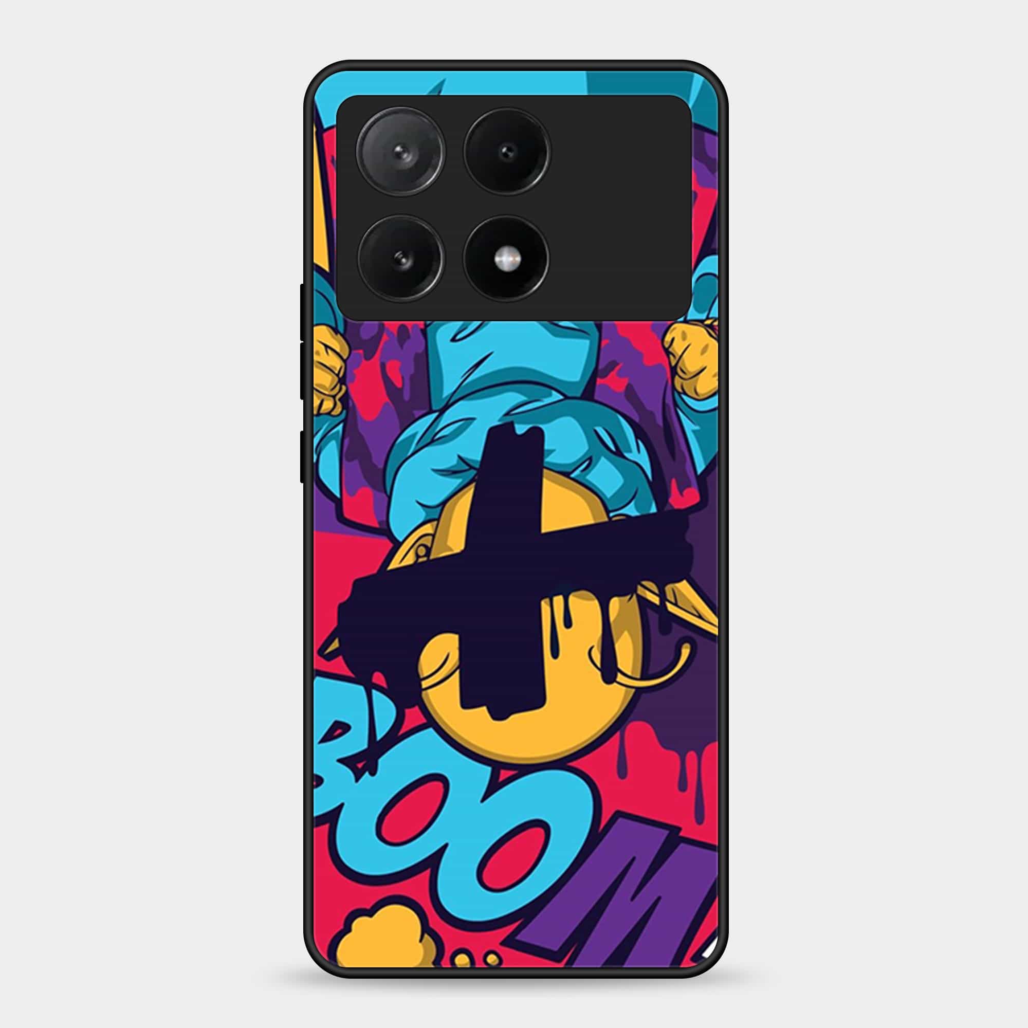 Xiaomi Poco X6 Pro 5G Design-077 Premium Glossy Phone Case