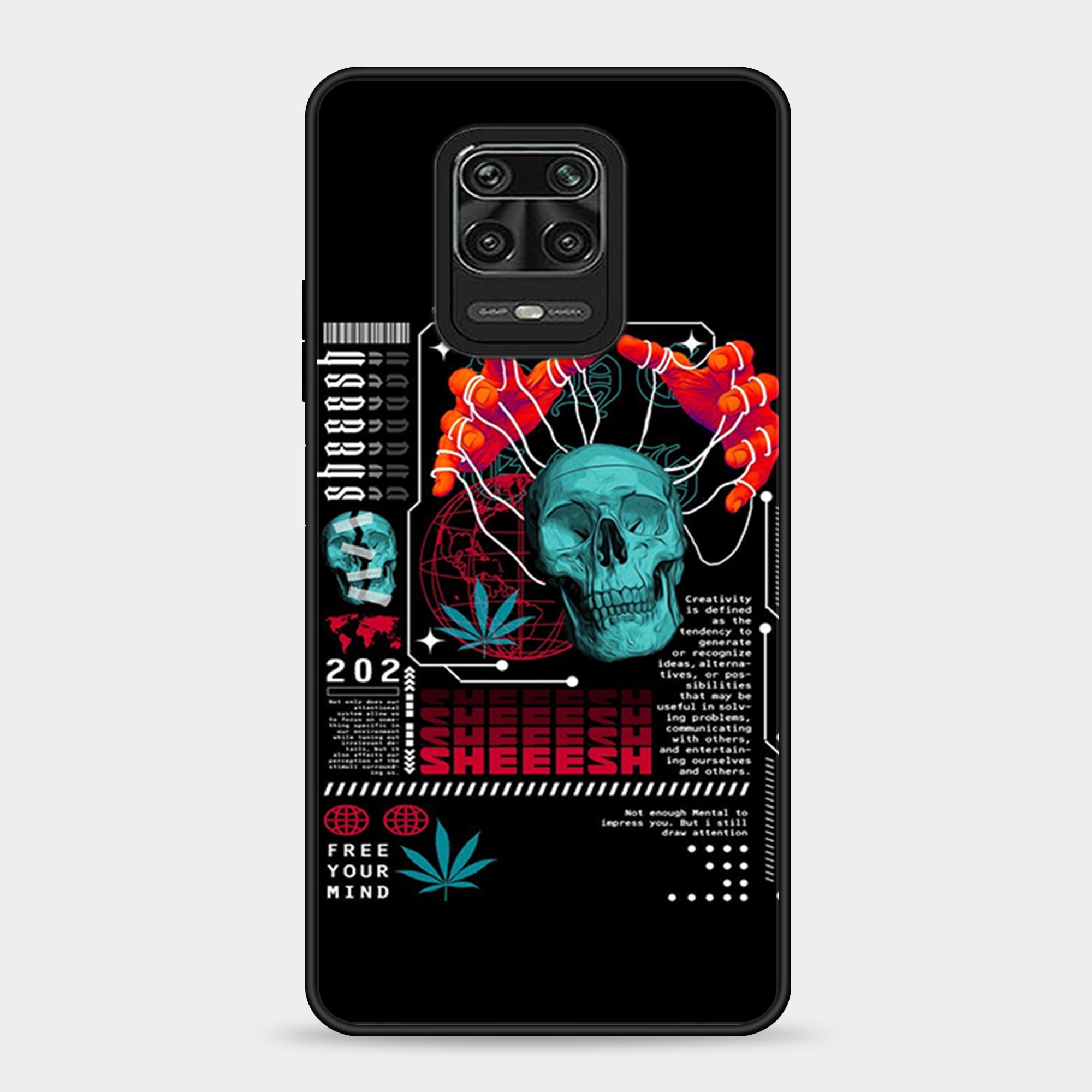 Xiaomi Redmi Note 9S Design-070 Premium Glossy Phone Case