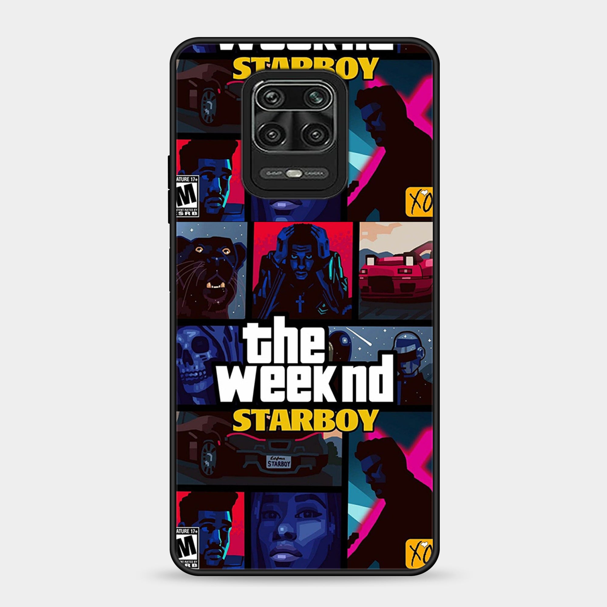 Xiaomi Redmi Note 9S Design-153 Premium Glossy Phone Case