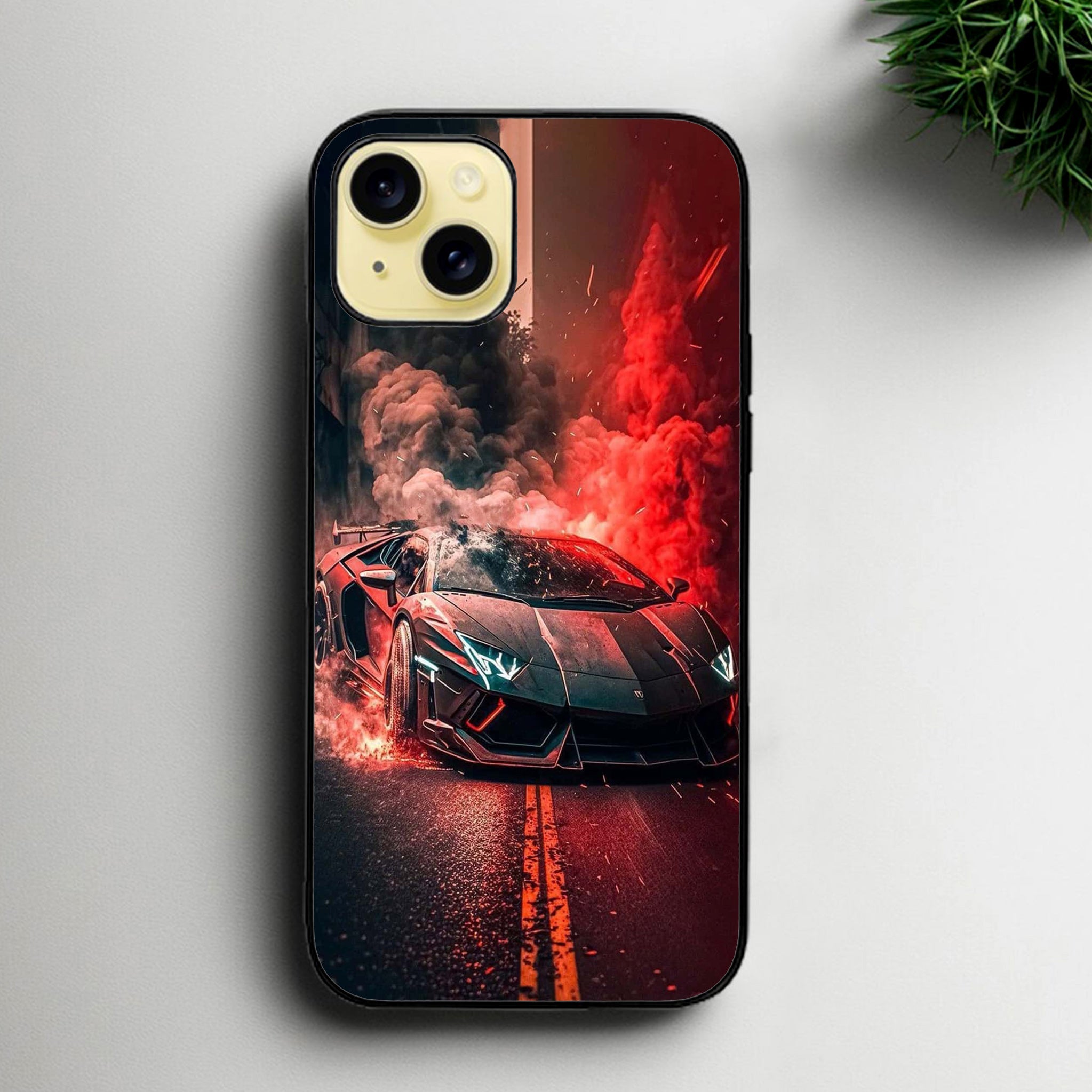 iPhone 15 Plus Design-078 Premium Glossy Phone Case