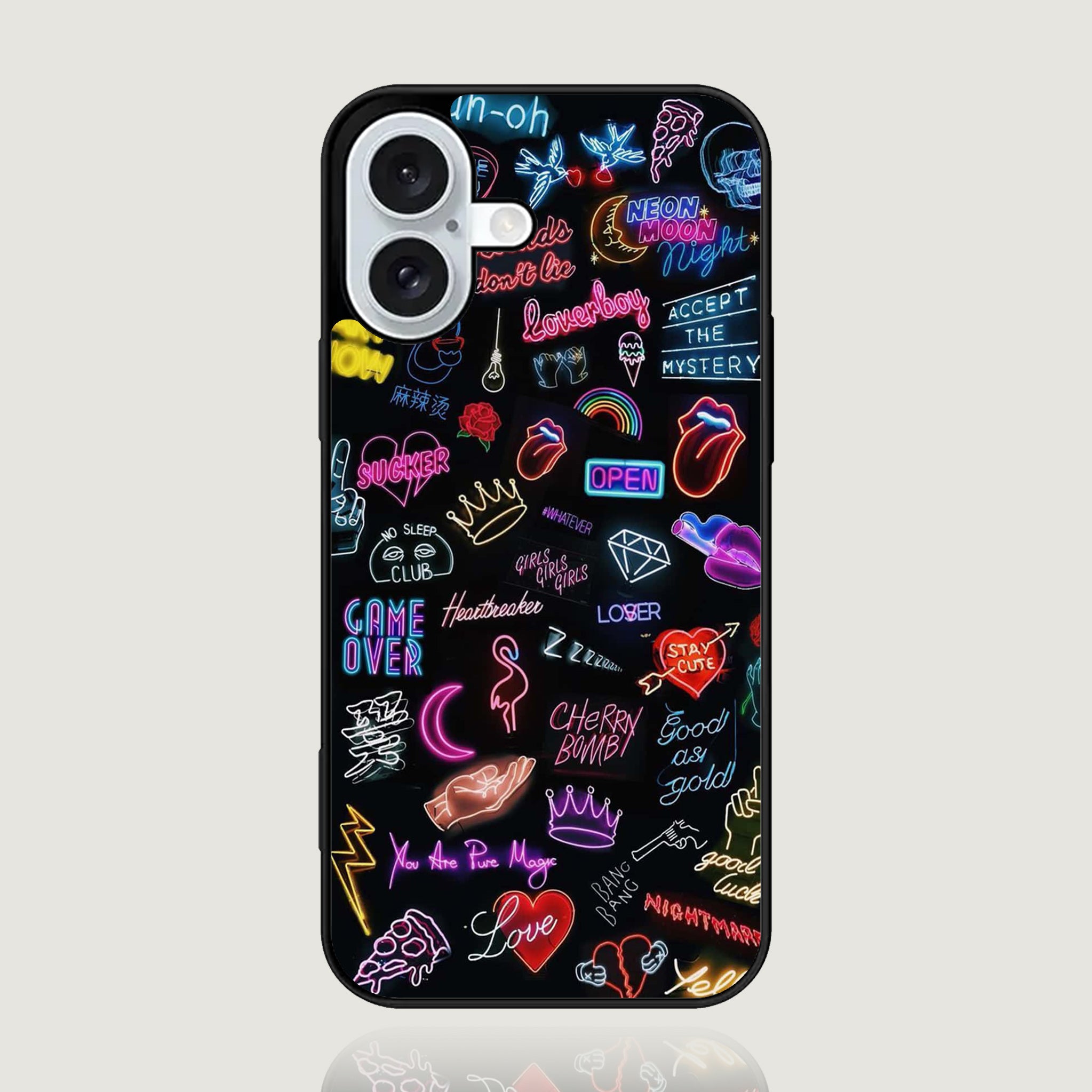 iPhone 16 Plus Design-074 Premium Glossy Phone Case