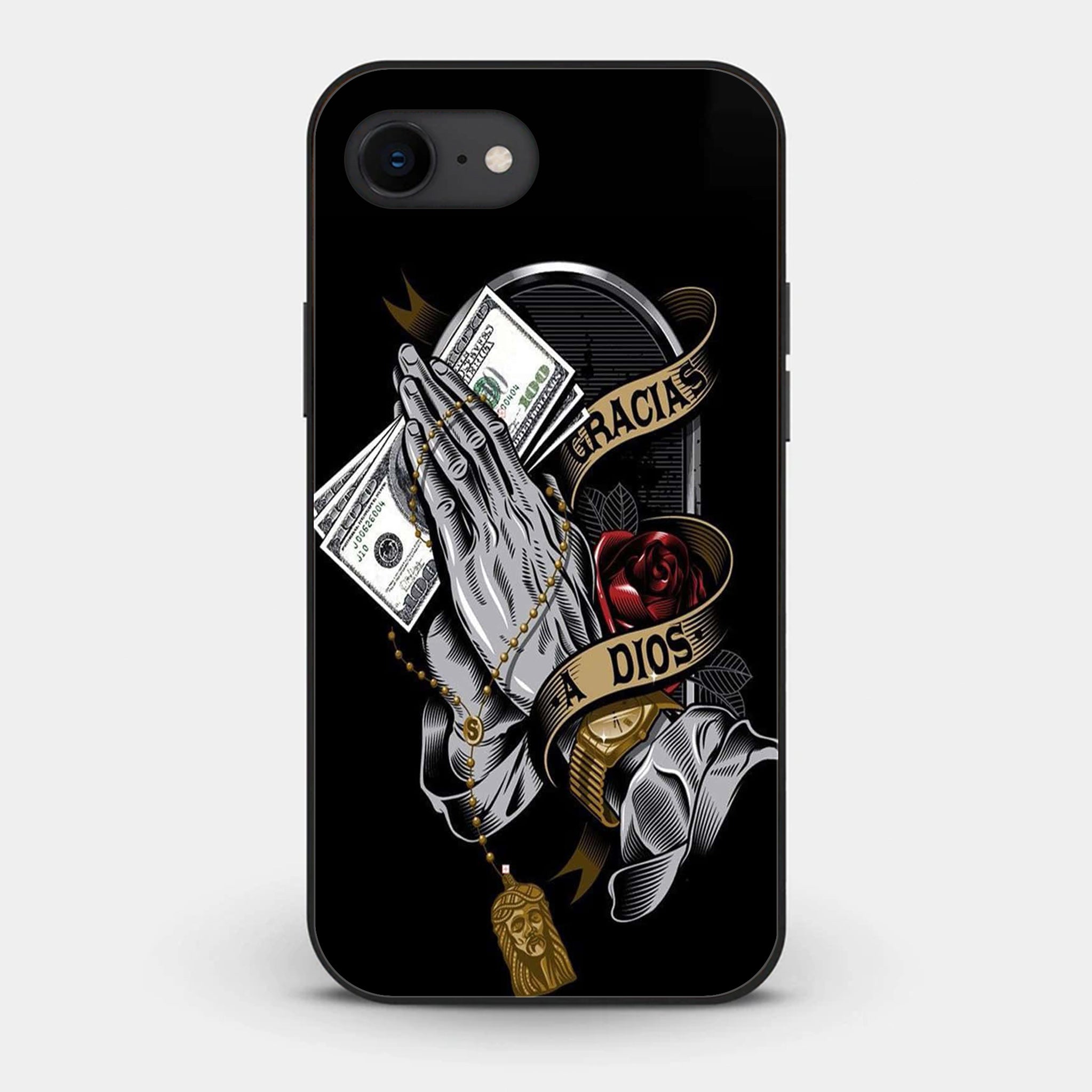iPhone 8 Design-002 Premium Glossy Phone Case