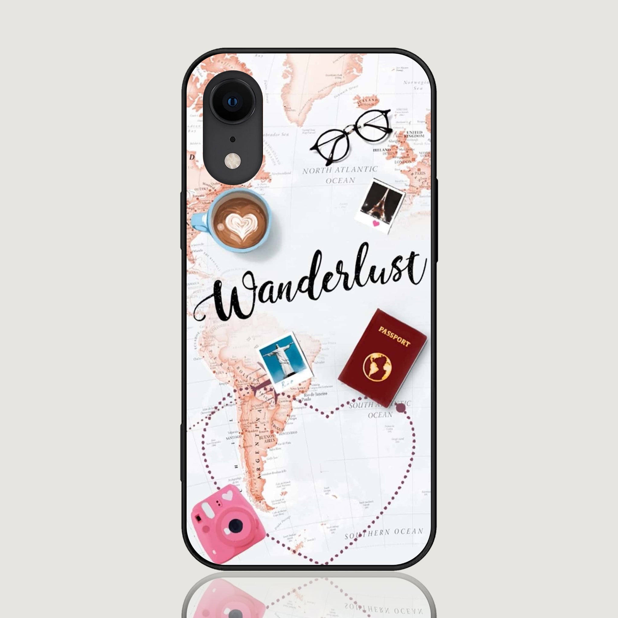 iPhone XR Design-092 Premium Glossy Phone Case