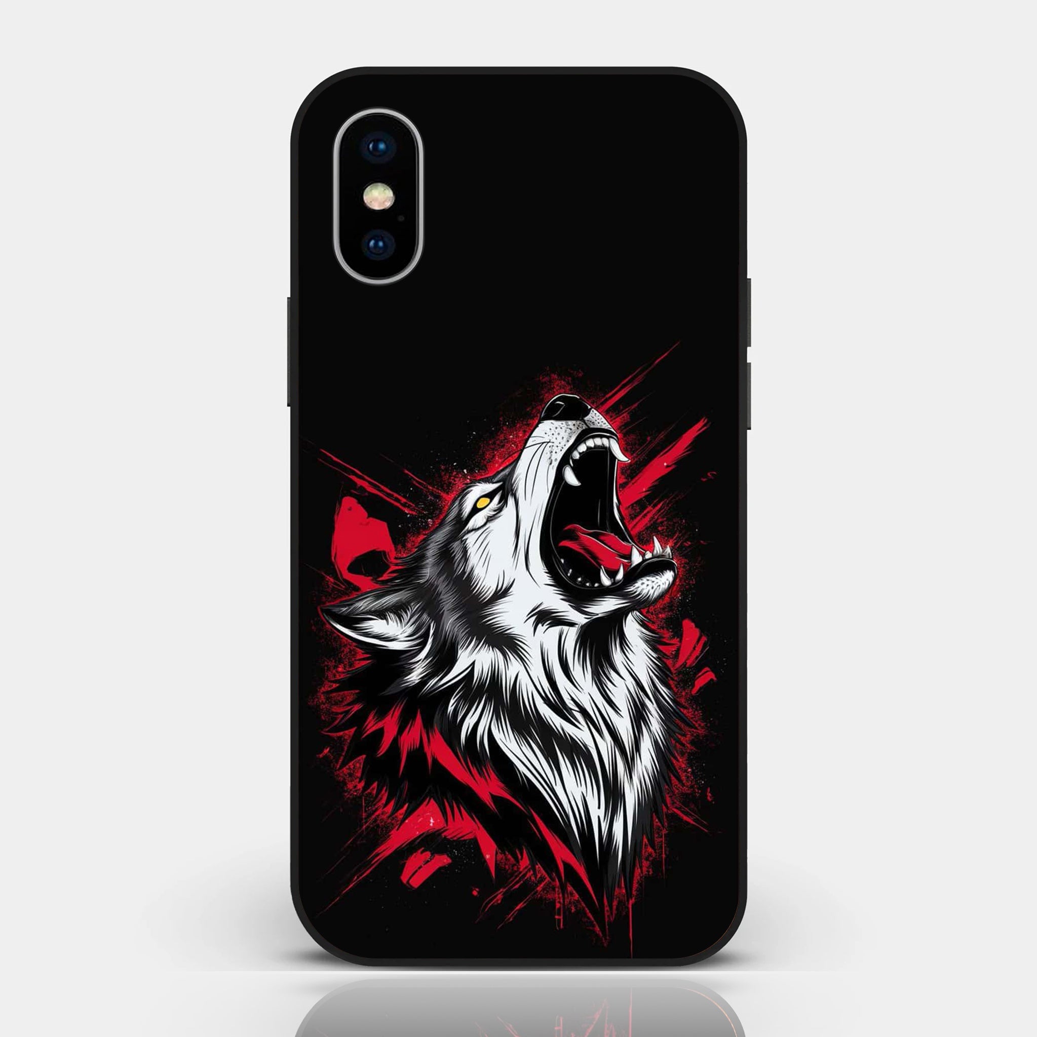 iPhone XS Max Design-059 Premium Glossy Phone Case